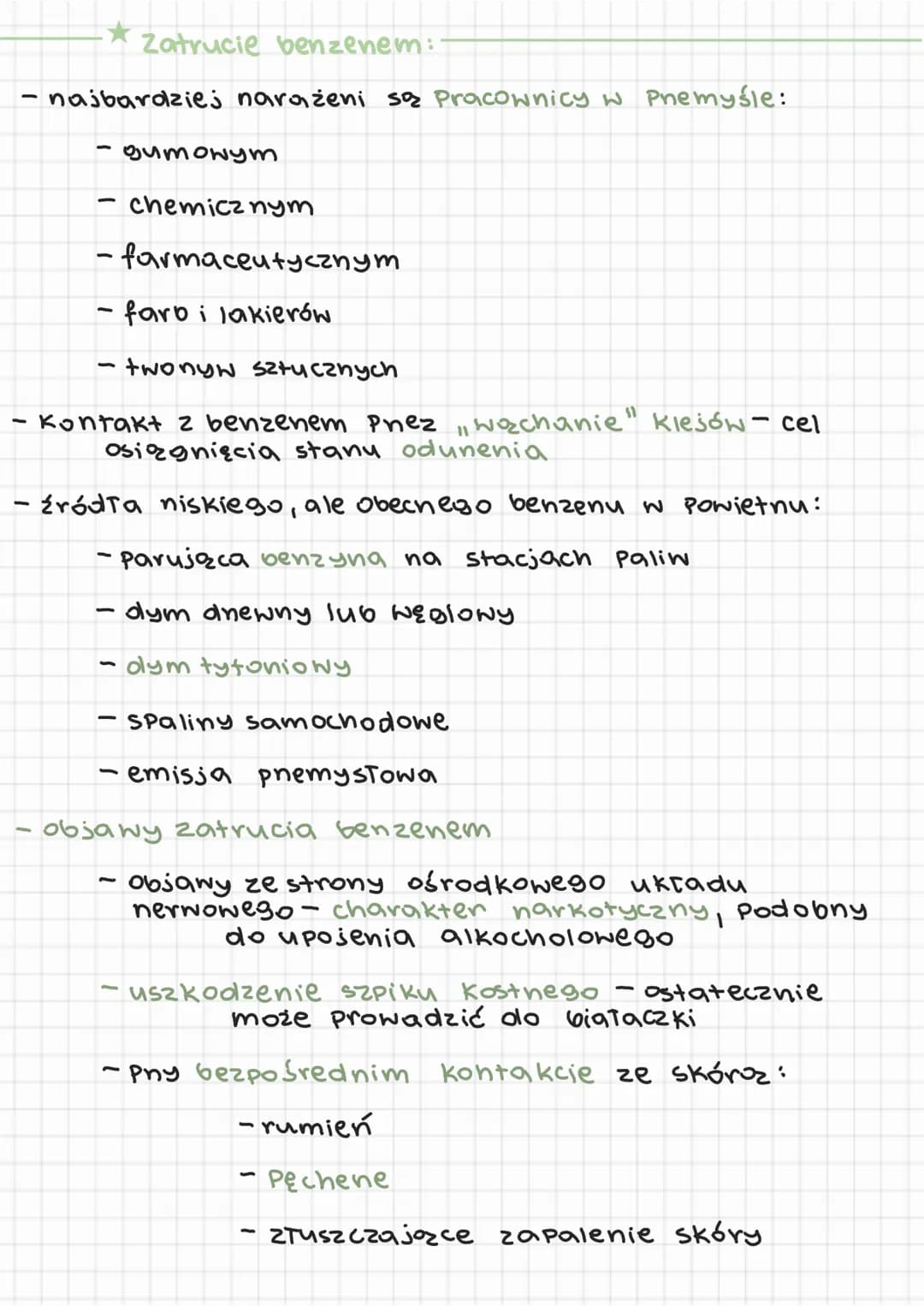 # BENZEN

Budowa benzenu:
- wzór sumaryczny

$C_6H_6$

- Struktura cząsteczki

- wzory szkieletowe



H
0,139 nm

H
0,11 nm C-C

H-C 120°
C-