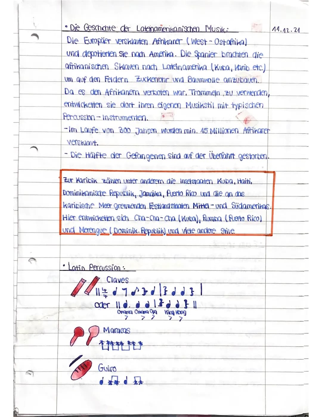 - Arbeit am 16.12.21

10.42.24

- Notenwerte, Pausenwerte, Punktierung:
  Notenwerte $\Rightarrow$ o = Ganze Note, d = Halbe Note,
  $\d$ = 