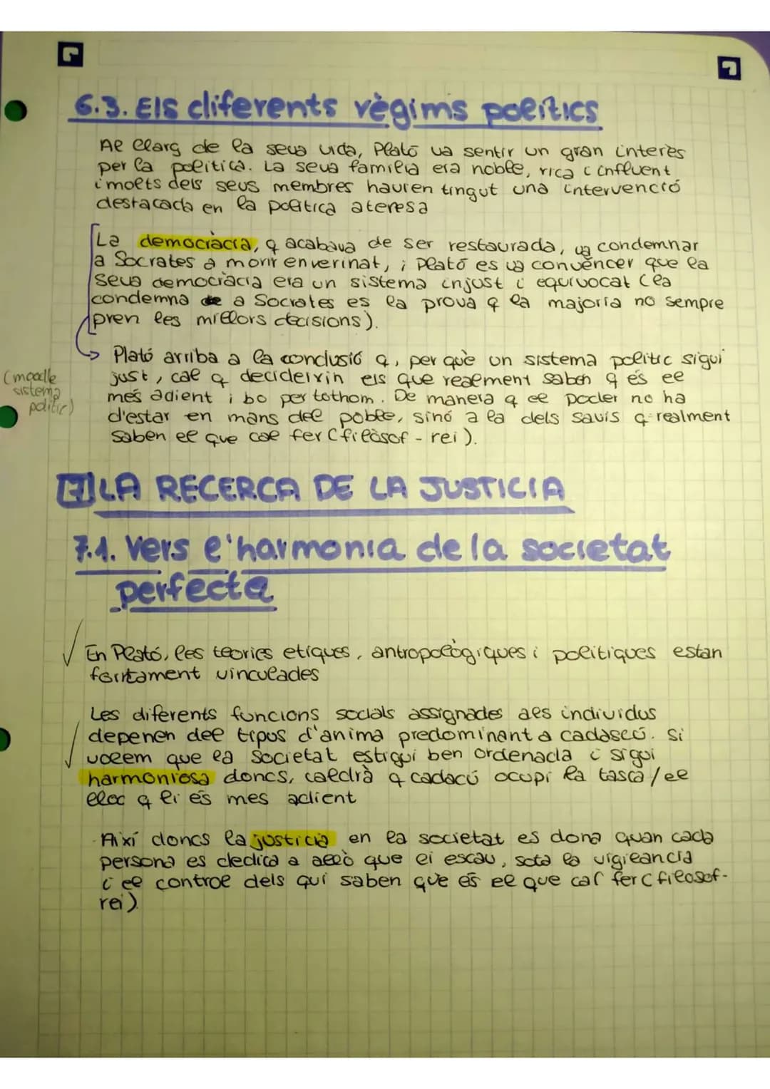 # METAFÍSICA O ONTOLOGIA Creal

21. Dualisme ontologic

2.1.1. Món de les idees (inteligible)

FILOSOFIA

Plato"

✓Caracteristiques dee esse