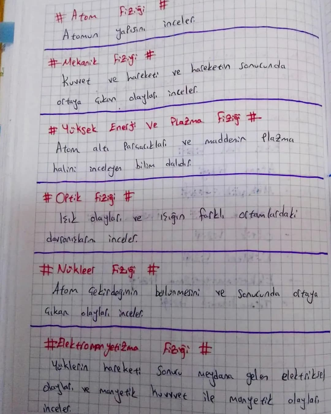 Fizik NEDİR?

Madde ile enerji arasındaki etkileşimi inceleyer ve
evrende gerçekleşen olaylar hakkında açıklama yapmaya
çalışan bilim dalıdı