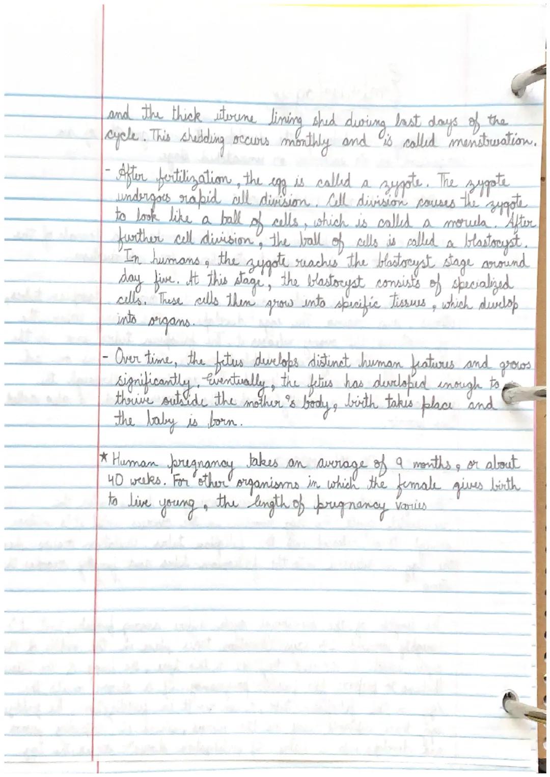 # Embryology

Embryology: The study of the development and growth of an
organism in its unborn or unhatched stage

REPRODUCTION AND FERTILIZ