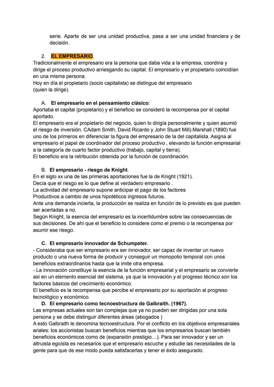 # TEMA 1. LA EMPRESA Y EL EMPRESARIO.

1.  LA EMPRESA

- La empresa es un conjunto de elementos organizados y coordinados por la dirección,
