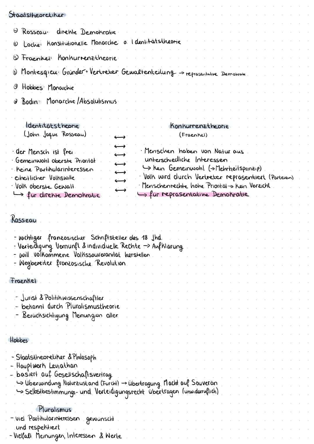 # Demokratie

Herrschaftsform. in der das Volk die Herrschaftsgewalt ausübt/mitentscheidet

Gewaltenteilung

Merkmale. Gewaltenteilung, frei