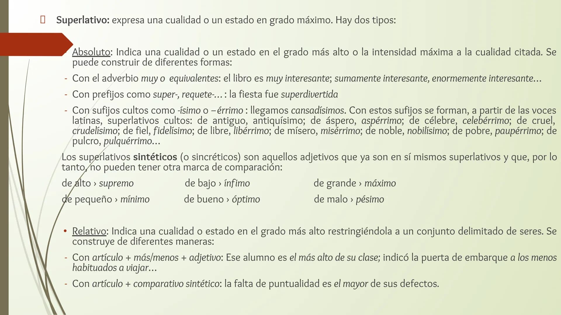 # CLASES DE PALABRAS

LENGUA CASTELLANA # CLASES DE PALABRAS

La Gramática de una lengua tiene dos componentes básicos que nos permiten crea
