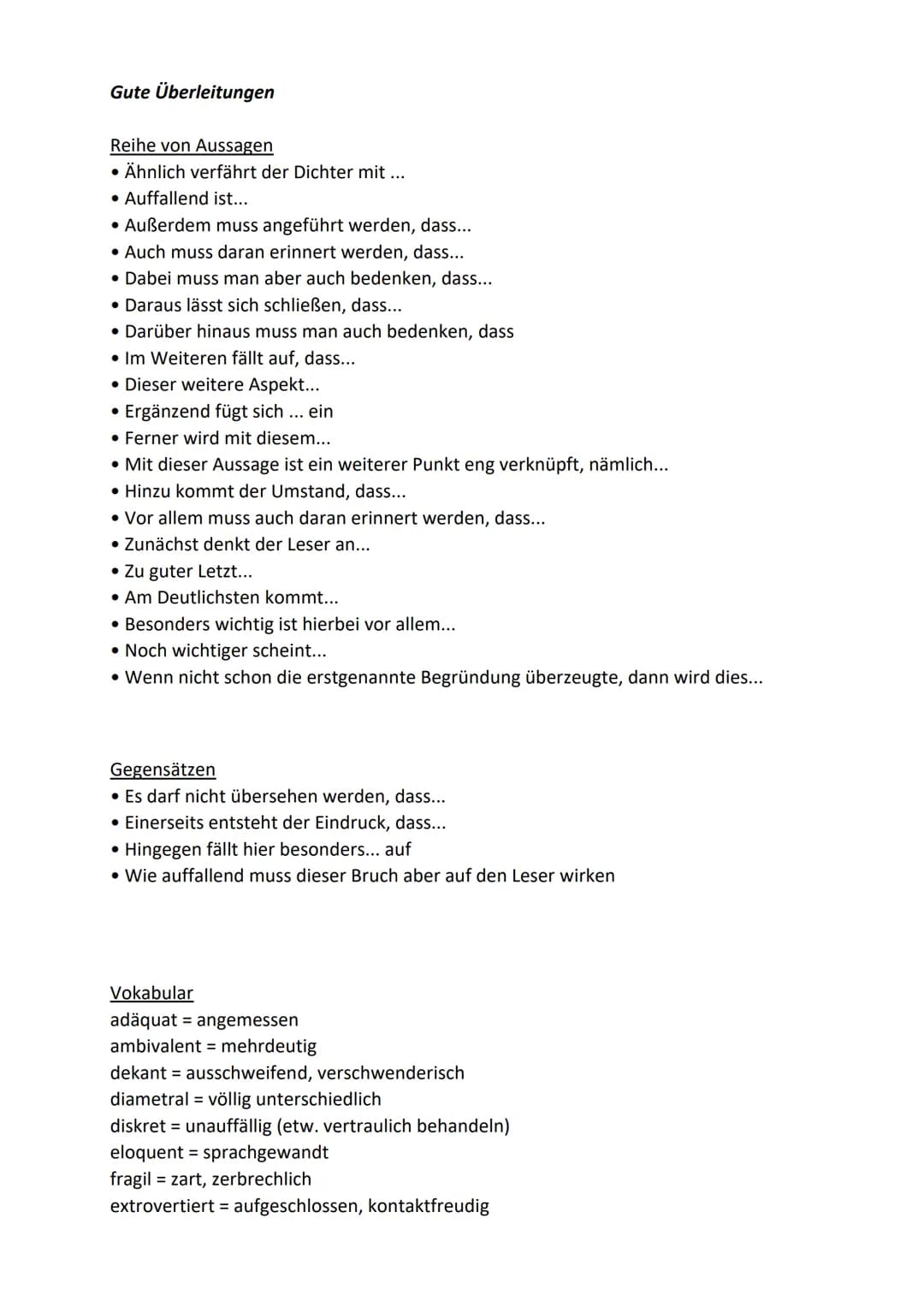 # Gedichtanalyse/ Gedichtinterpretation

Einleitung

- In Eichendorffs Gedicht,,..." aus dem Jahr... wird... thematisiert.
- In dem Gedicht,