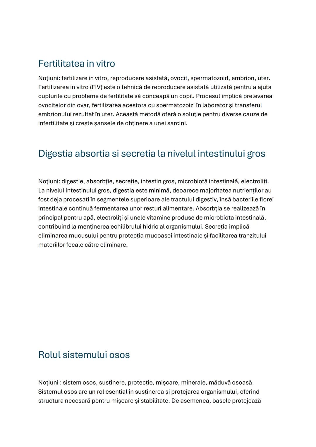 Funcţia heterocatalitică a materialului genetic
1
Fiziologia intestinului gros...
1
Concepţia şi naşterea.
1
Transportul sangvin al gazelor 
