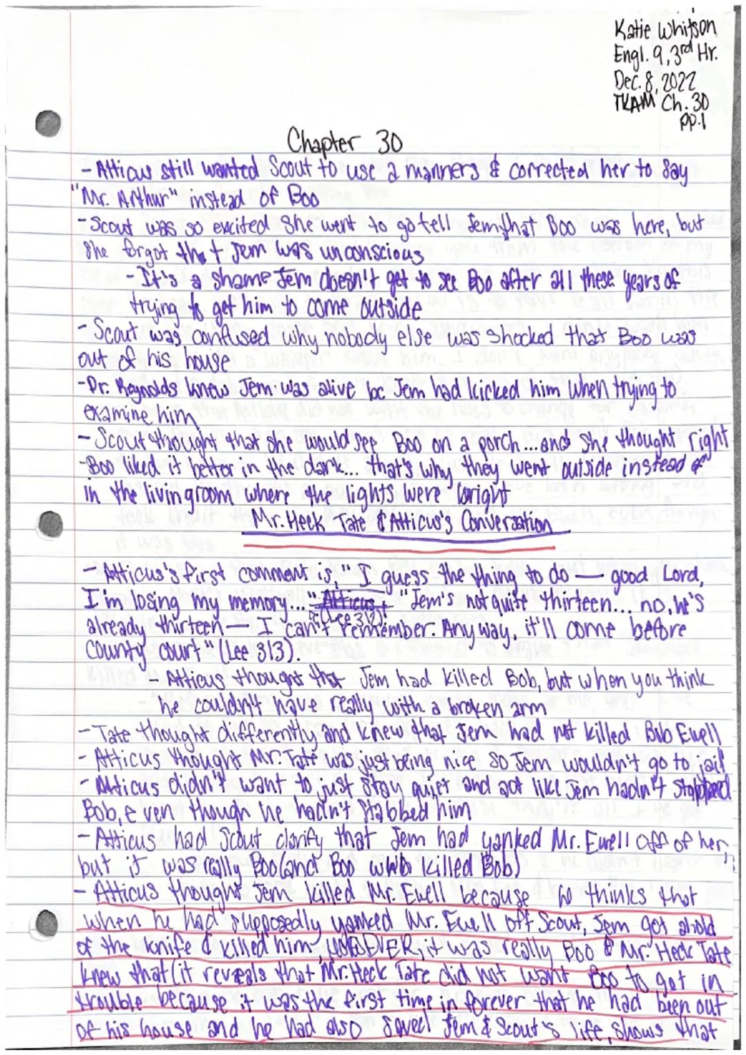 
<p>In chapter 28 of "To Kill a Mockingbird," Jem expresses his skepticism about anyone bothering the Radleys on Halloween night. However, l