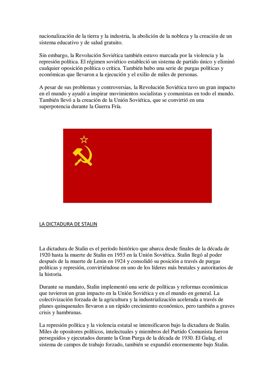 # LA REVOLUCIÓN RUSA

La Revolución Rusa fue un acontecimiento histórico que tuvo lugar en 1917 y que
supuso el fin del régimen zarista y el