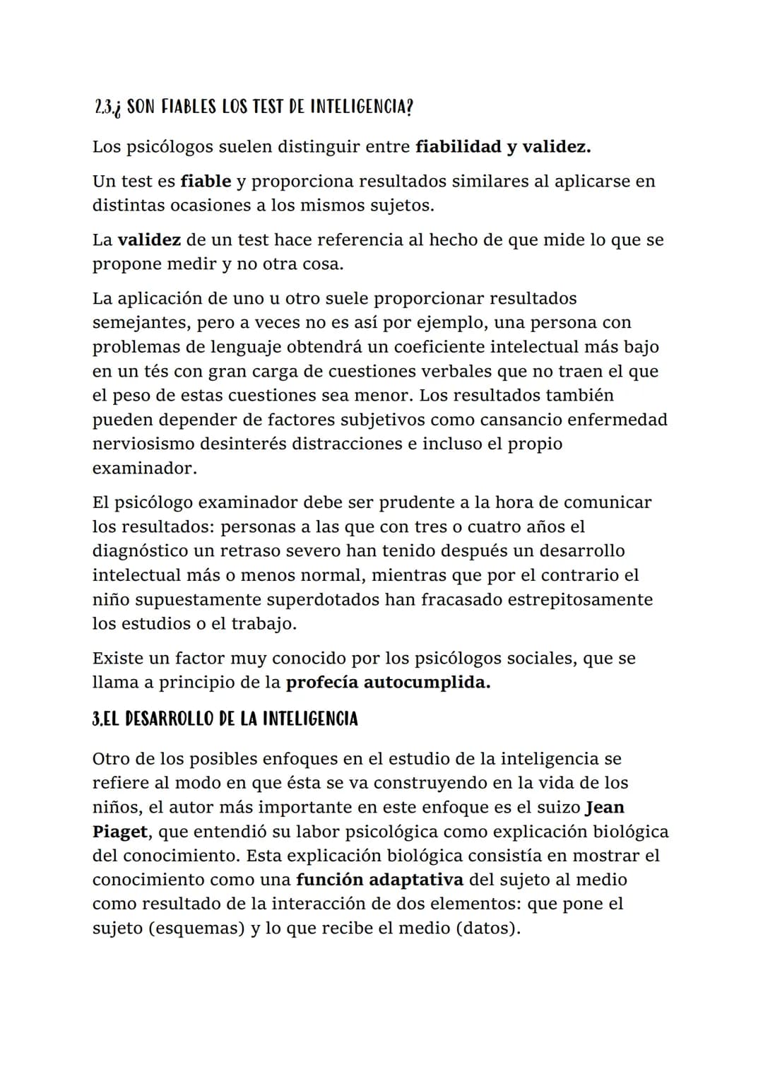 TEMA 5. PROCESOS COGNITIVOS SUPERIORES. PENSAMIENTOS E INTELIGENCIA

1.¿ QUE ES LA INTELIGENCIA?

Los psicólogos tampoco se han puesto de ac