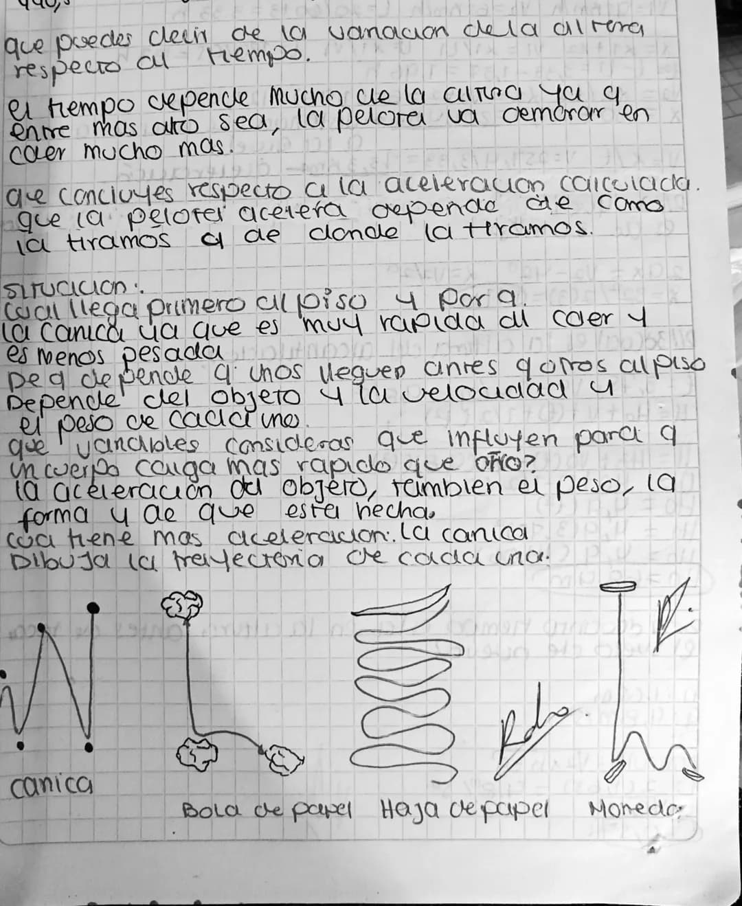 Sofibe

6) fuerza gravitacional_una particola mateñal del
Chiverso que arae a cualquier otra particula
proporcional a su masa esta ley estab