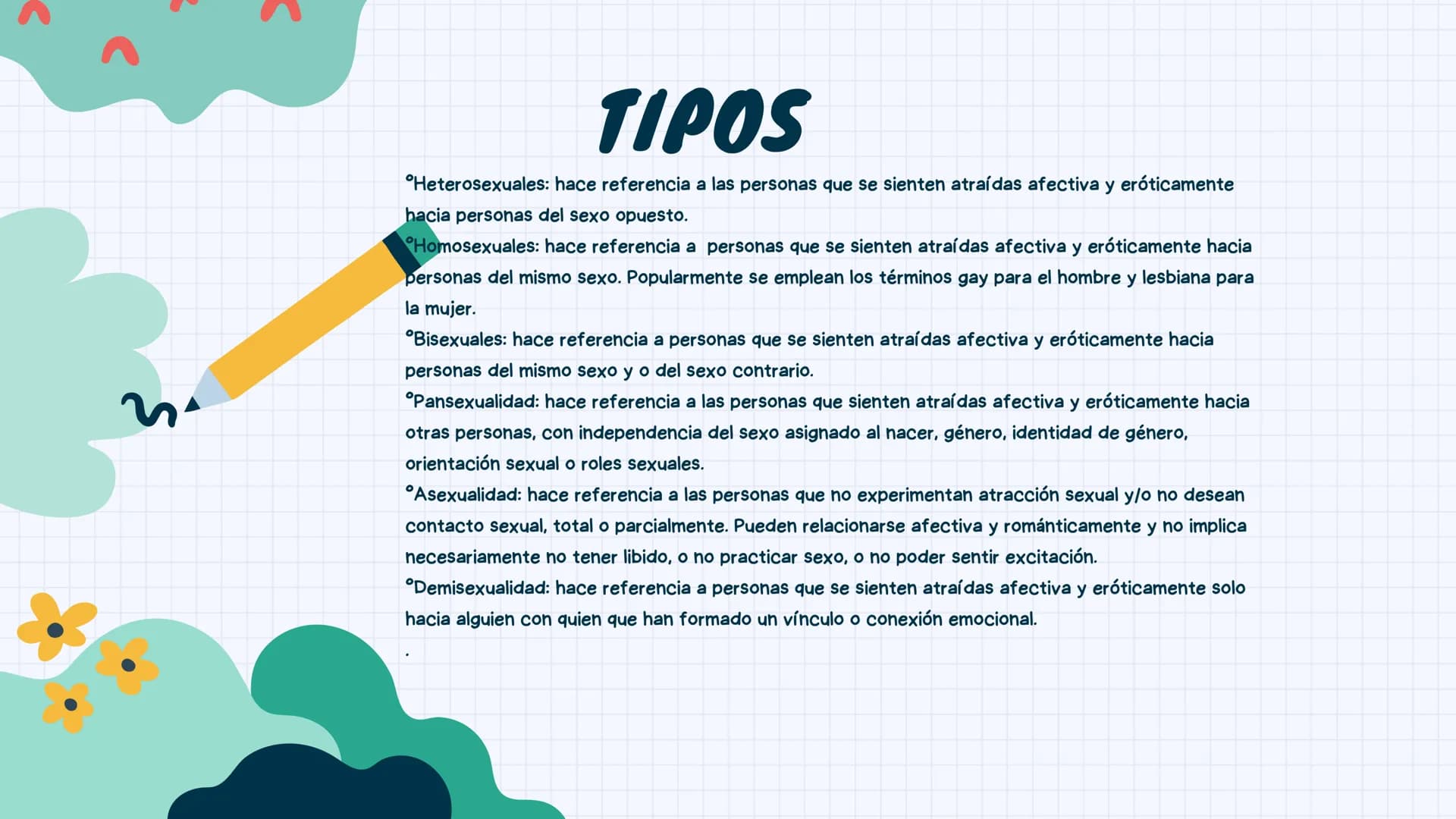 # Homosexualidad # CONTENIDOS

1
Que es la
homosexualidad

2
Concepto

3
Características

4
Tipos # QUE ES LA

# HOMOSEXUALIDAD

*

La homos