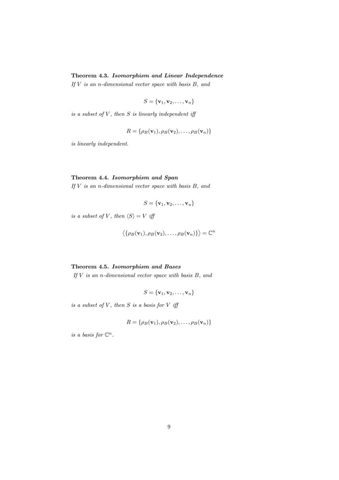 Coordinate Vectors

1 Coordinates

Theorem 1.1. Unique Representation Threorem
If

$B={b_1, b_2,...,b_n}$

is a basis for a vector space V, 