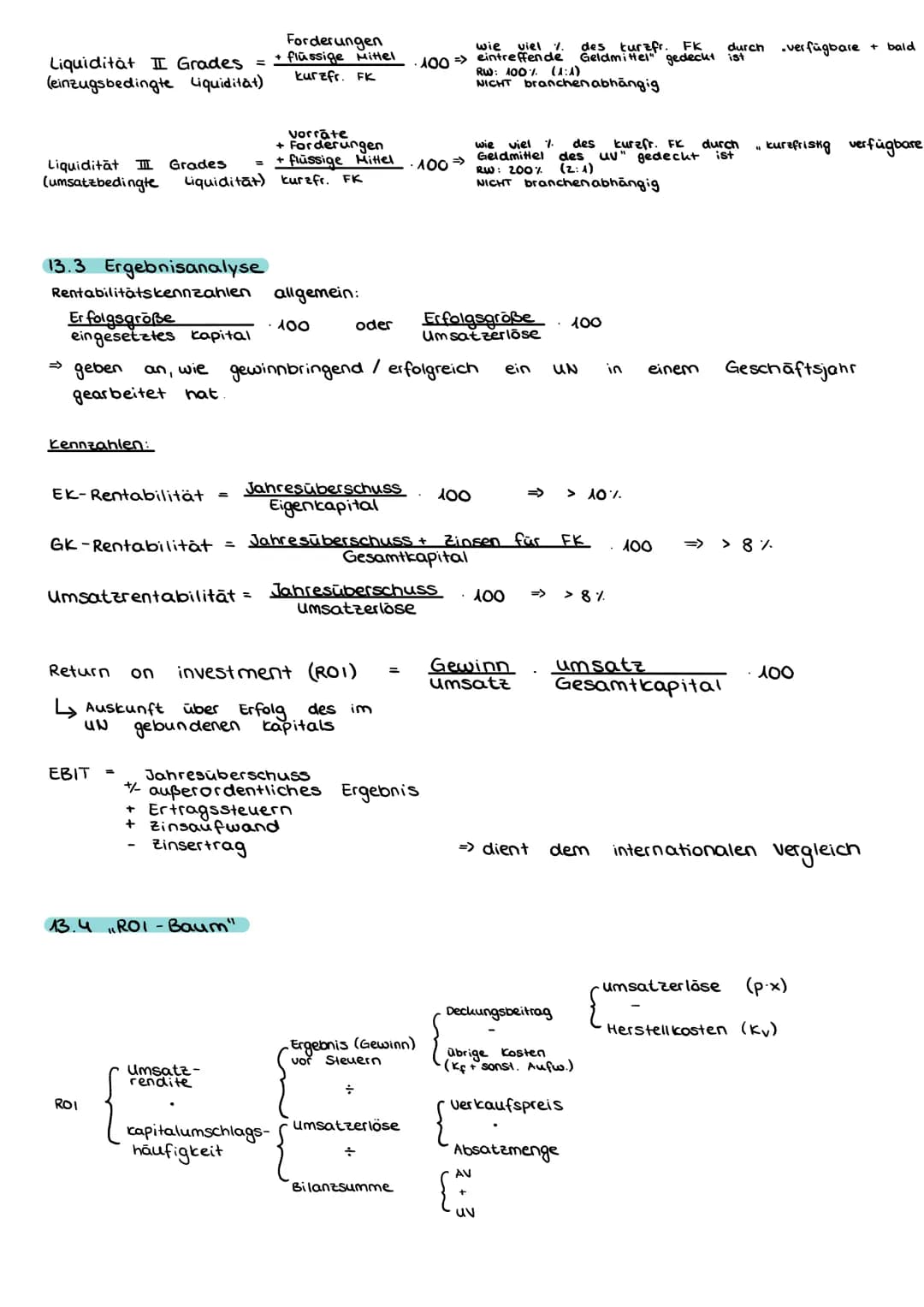 # bwe

13. Jahresabschlussanalyse
(durch Kennzahlenanalyse)

13.1 Aufbau Strukturbilanz

Aktiva

Passiva

1) Forderungen inkl. Wertpapiere

