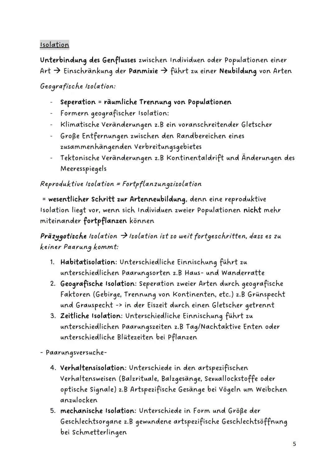 # Evolution

Glossar:

|                   |                                                                                                