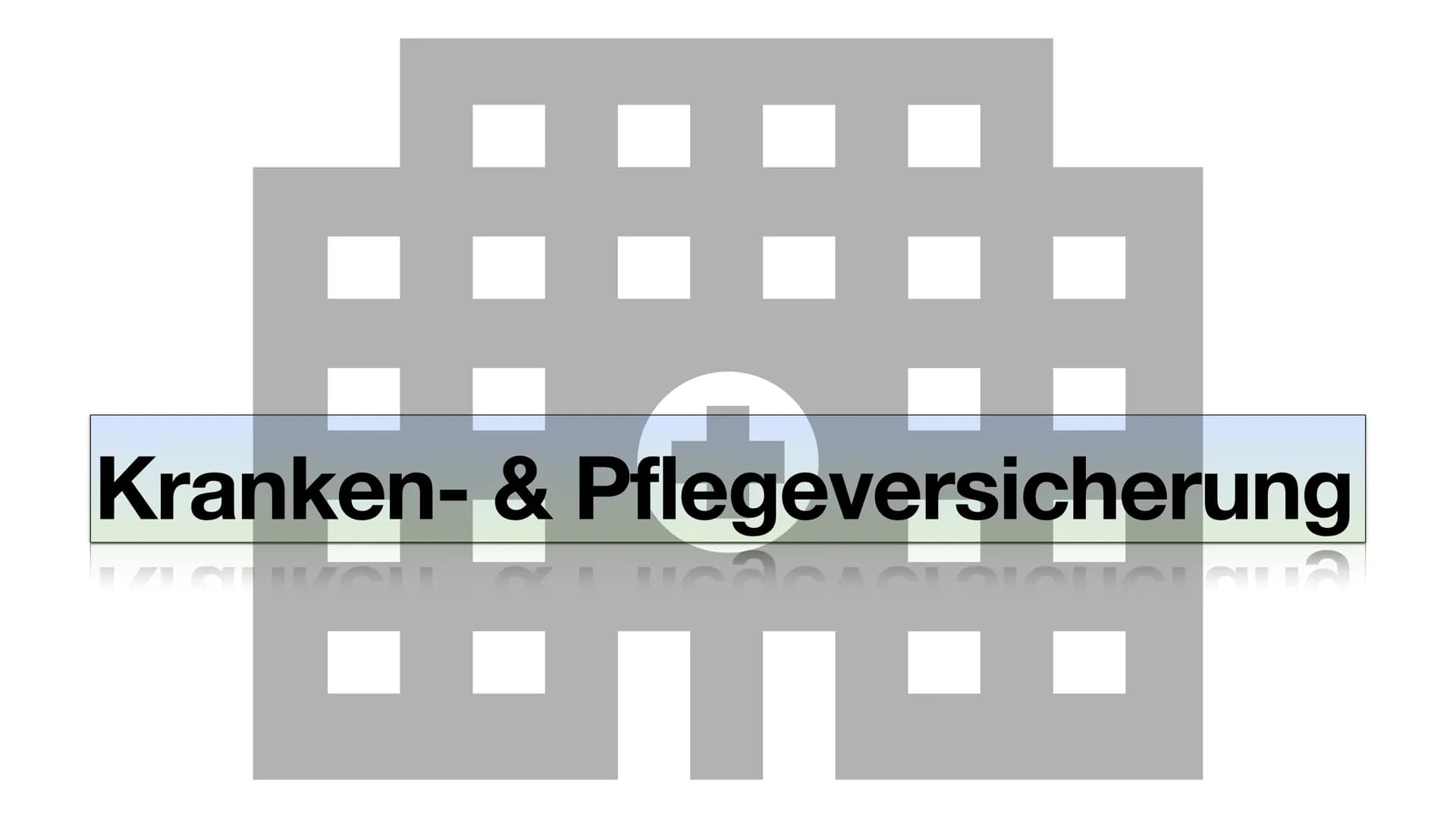 Kranken- & Pflegeversicherung # Inhalt

Krankenversicherung
*   Allgemein

*   gesetzlich
    * Leistungen
    * stabilisieren

*   privat

