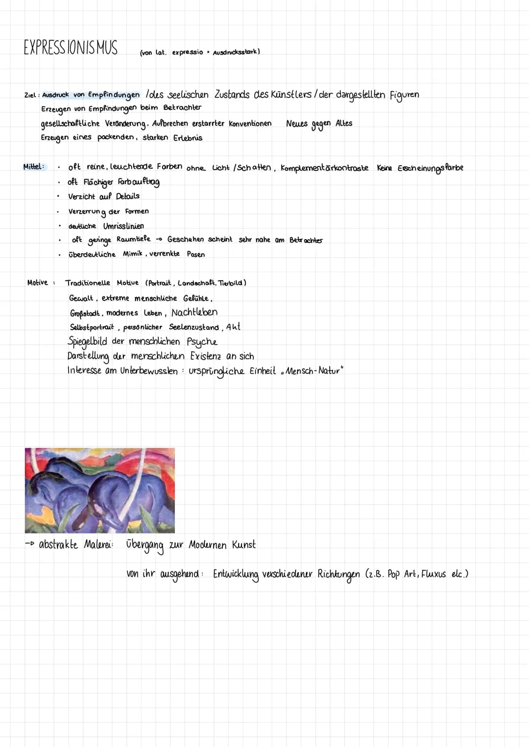 # WANDEL VON GEGENSTÄNDLICHER ZUR UNGEGENSTÄNDLICHEN KUNST

spātes 19./frühes 20. Jhd.

1880

1890

1900

1940

1920

1930

IMPRESSIONISMUS 
