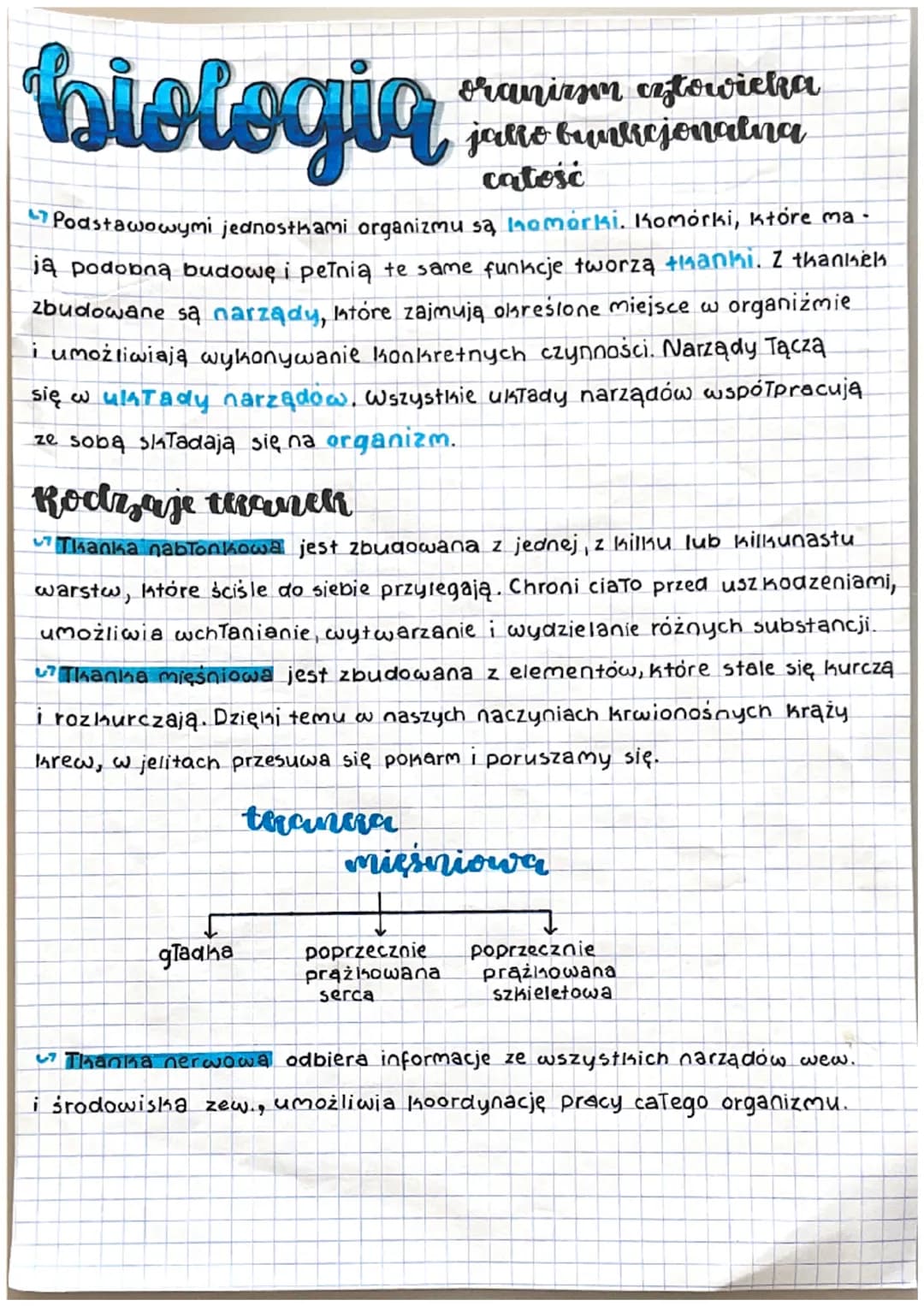 # biologiq

oranism eztowicka
jamo bunkcjonalna
catośc

Podstawowymi jednostkami organizmu są komórki. Komórki, które ma -
ją podobną budowę