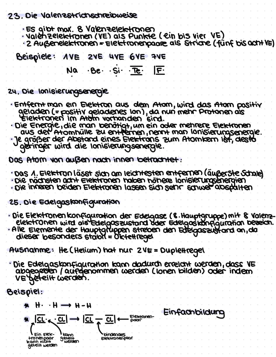 # WIEDERHOLUNG

-Allgemeines Wissen-

1. Alle Stoffe bestenen aus Teilchen. Die Teilchen einer
Stoffart sind alle gleich groß. Teilchen unte