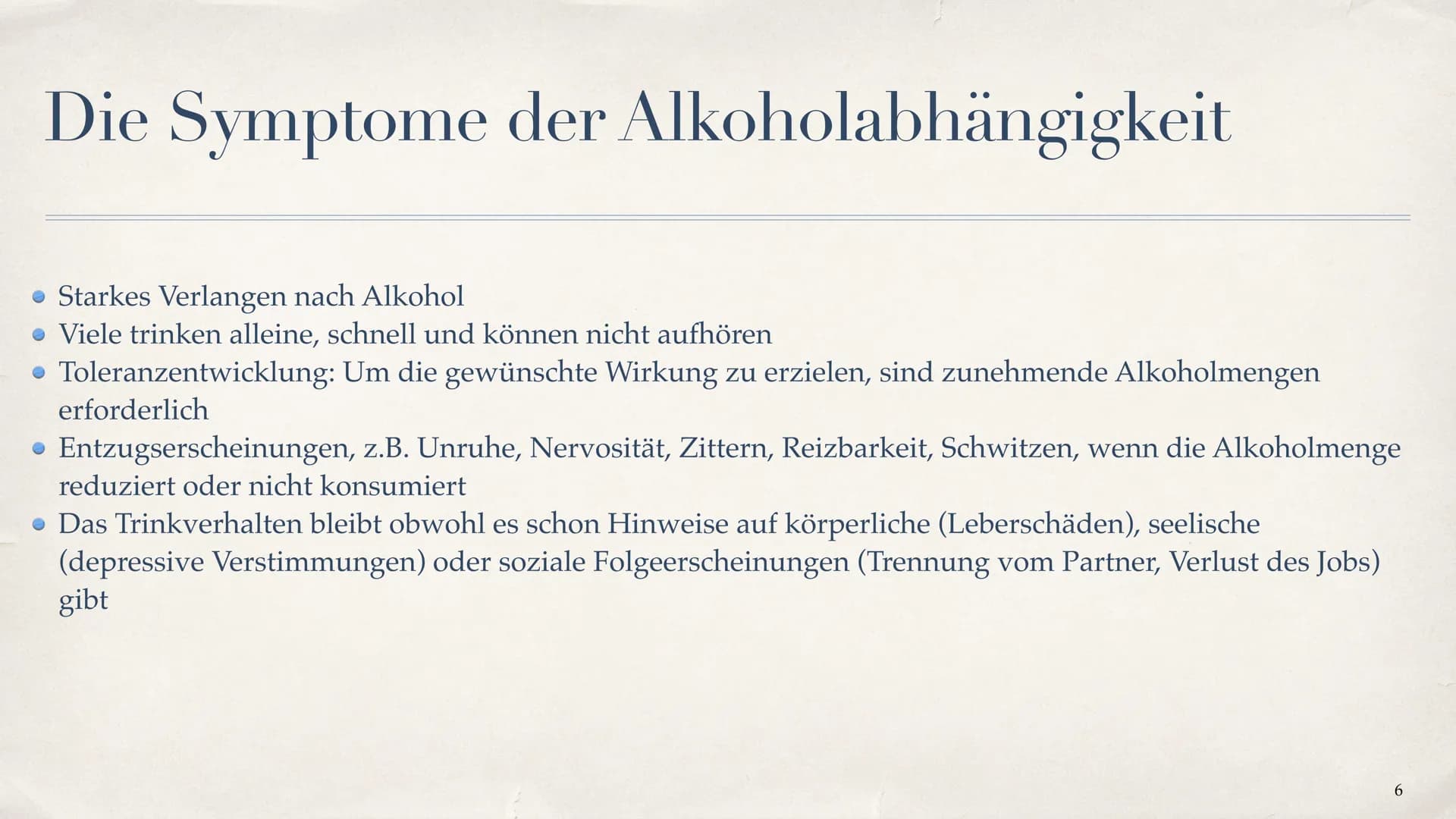 # Alkoholabhängigkeit

Die akzeptierte Droge

Cherry Michelle

1 # Inhaltsverzeichnis

*   Was ist Alkohol? - Folie 3
*   Was ist Alkoholabh