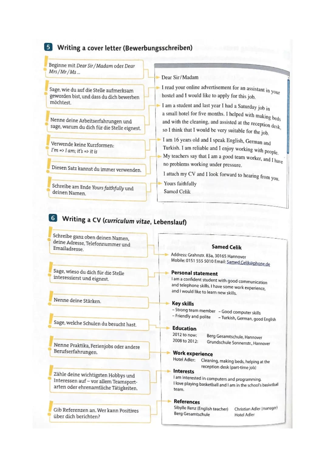 # Englisch - Realschulprüfung

# Linking words

| Englisch             | Deutsch                   |
| ------------------- | ---------------