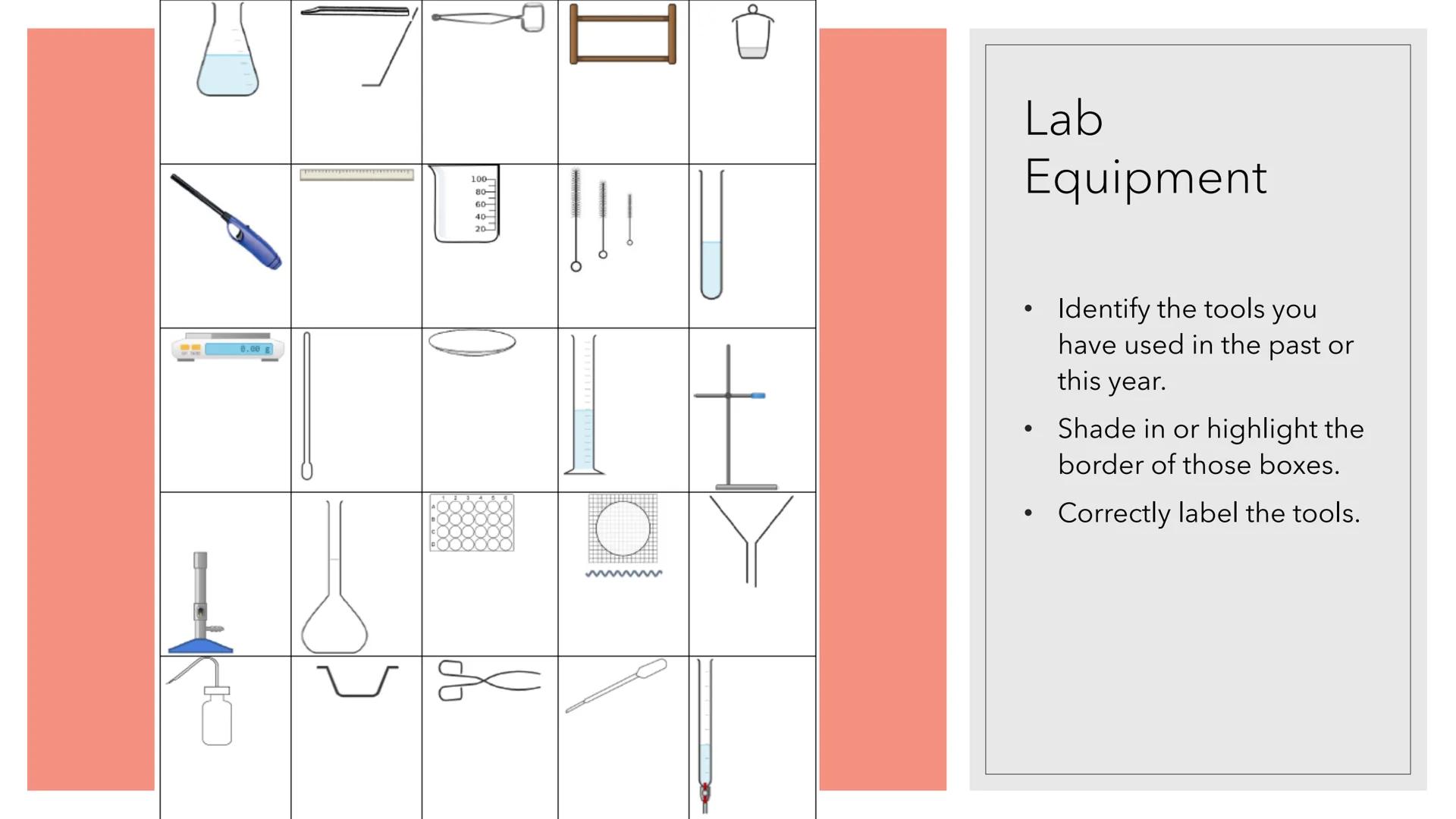 # DEVELOPMENT OF
# THE ATOMIC
# STRUCTURE
Unit 1 | Day 3
Chemistry --
0.00 E
100-
80-
60
40-
20
wwwwwwwwwww
Lab
Equipment
•
•
•
Identify the