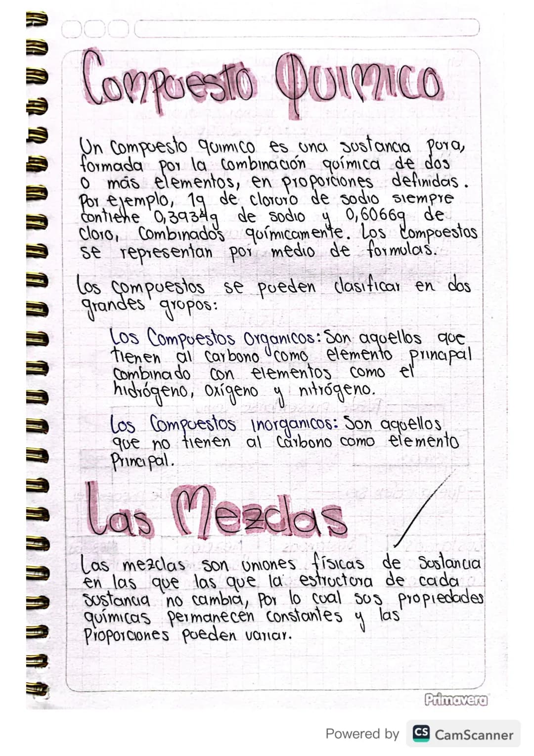 # Glases De Matena

La materia puede presentarse como ona
Sustancia pora o como una mezcla. Veamos.

# Las Sustancias Paras

Una sustancia P
