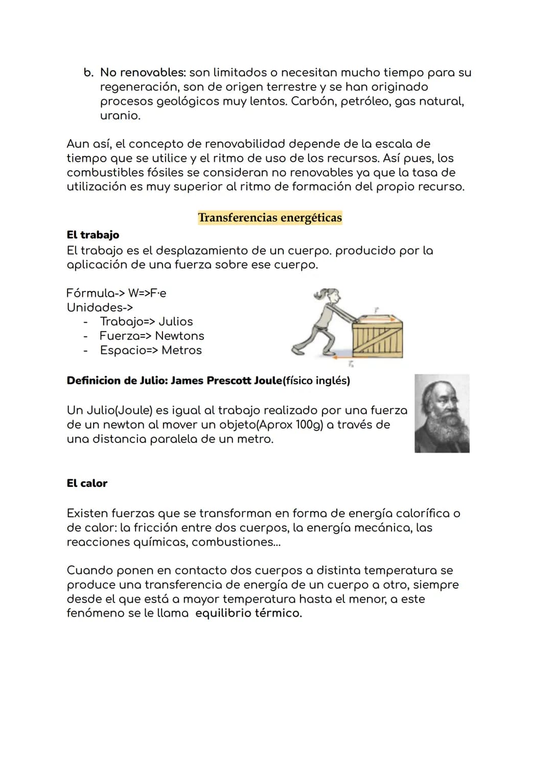 # LA ENERGÍA

## Concepto de la energía

La energía es una magnitud con la capacidad de realizar cambios en los
cuerpos y/o para producir un