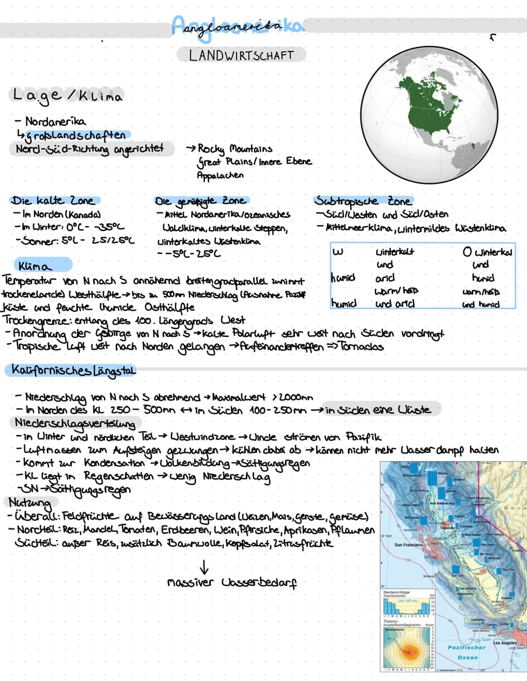  # Fangloamerika ka

LANDWIRTSCHAFT

Lage/Klima

Nordanerika

4großlandschaften

Nord-Süd-Richtung angerichtet Rocky Mountains

Great Plains