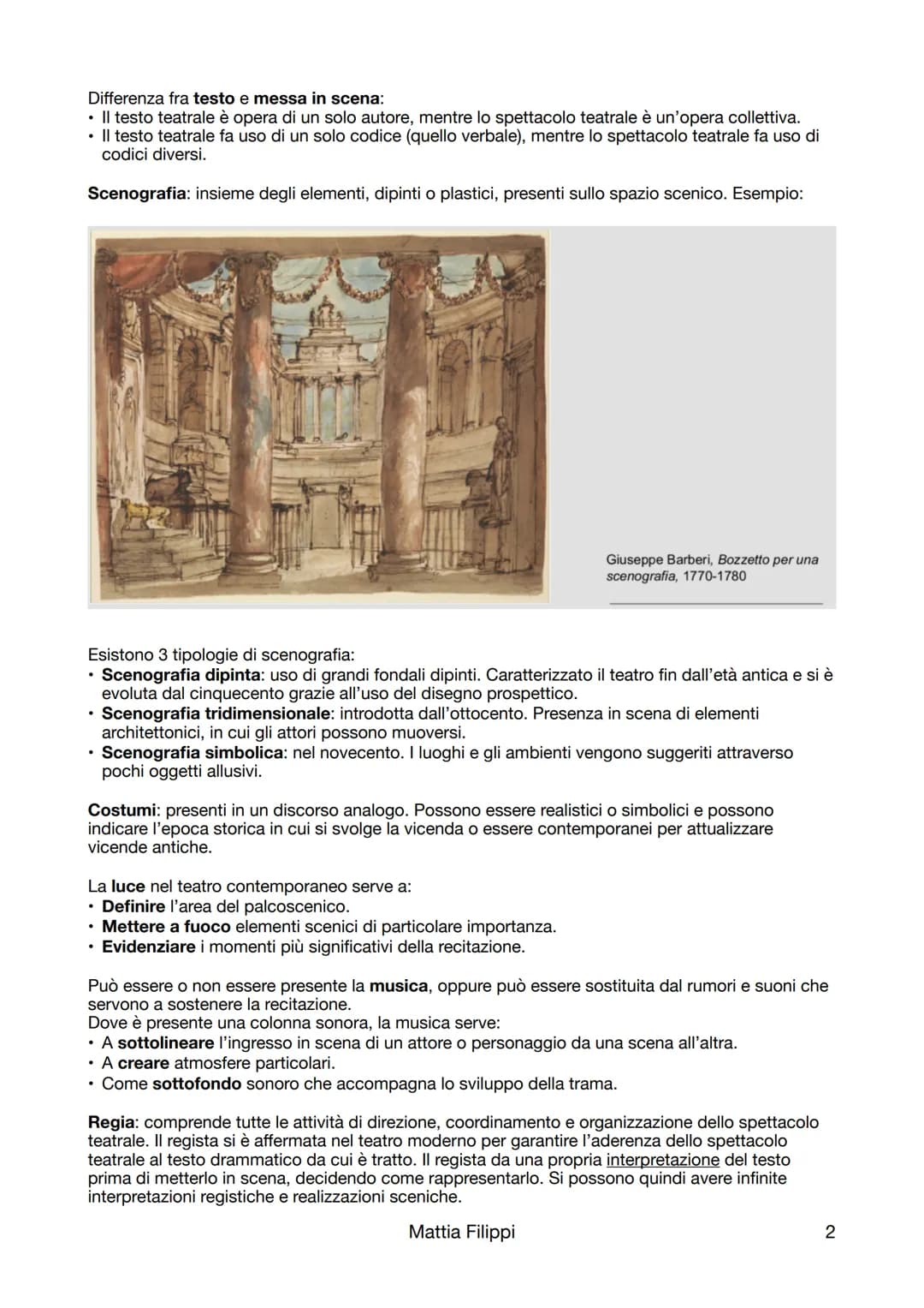 # Appunti Testo Teatrale

Il teatro è/può indicare:
*   L'edificio dove avviene la rappresentazione
*   Il singolo spettacolo teatrale
*   L