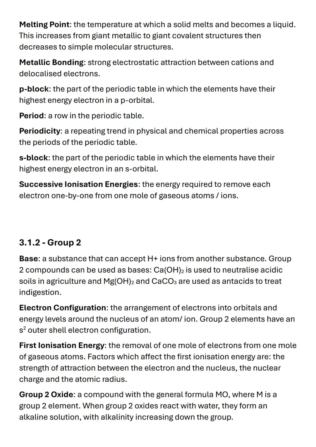 OCR A A-LEVEL
CHEMISTRY
KEYWORDS

TOPICS 1-6 # Module 2 - Foundations in Chemistry

2.1.1 - Atomic Structure and Isotopes and 2.1.2 - Compou