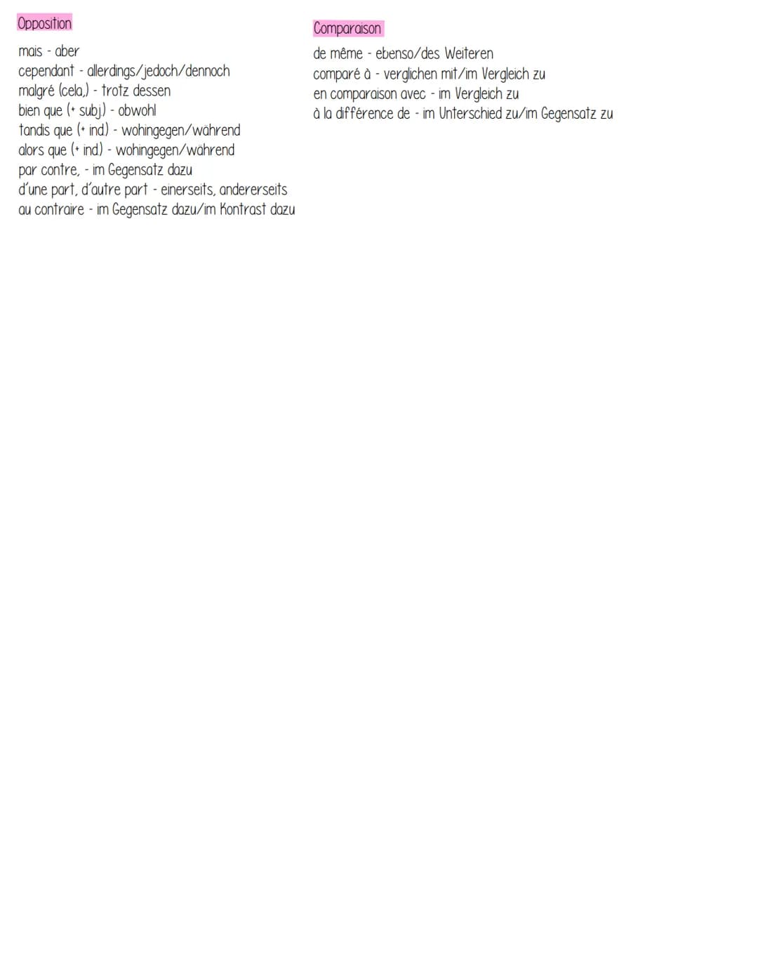 # Französischklausur Nr. 1

Résumé

- reproduction d'un texte dans ses propres mots
- informe sur les aspects importants du contenu d'un
tex