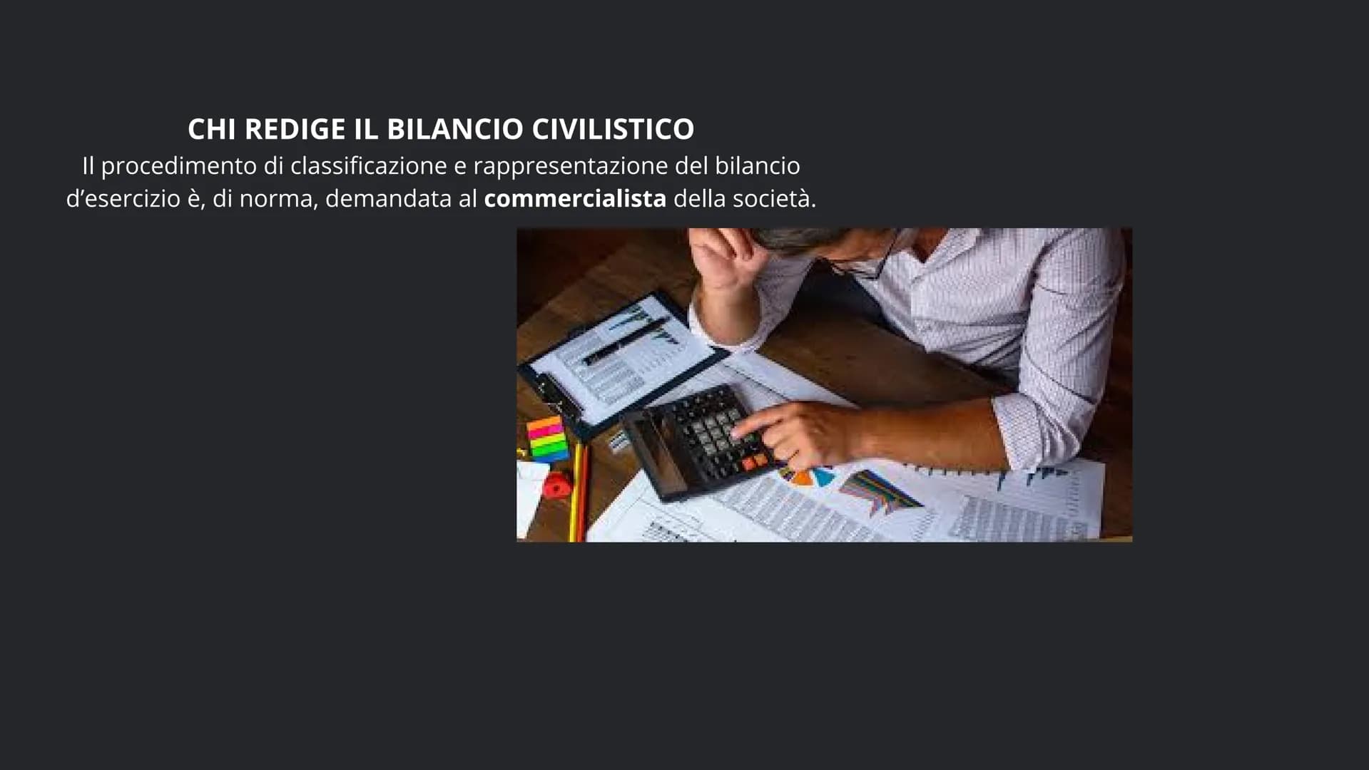 # BILANCIO D'ESERCIZIO è un insieme di documenti
contabili che ogni azienda deve
redigere periodicamente alla
fine di ogni esercizio
amminis