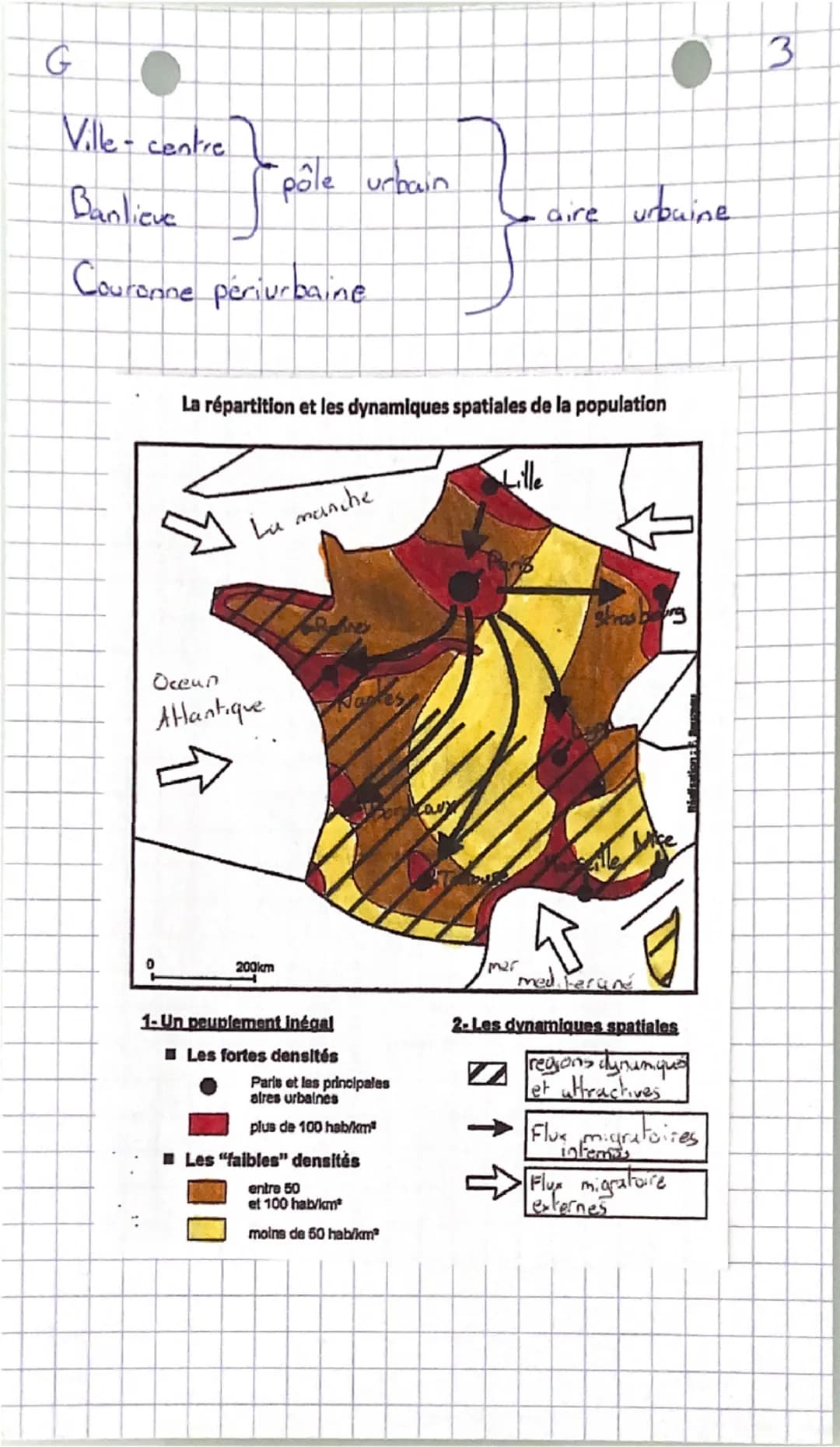 G
1
Les dynamiques territoriales de la
France contemporaine
5 définitions
-Les dynamiques territo-
riales = les évolutions
(changement) des
