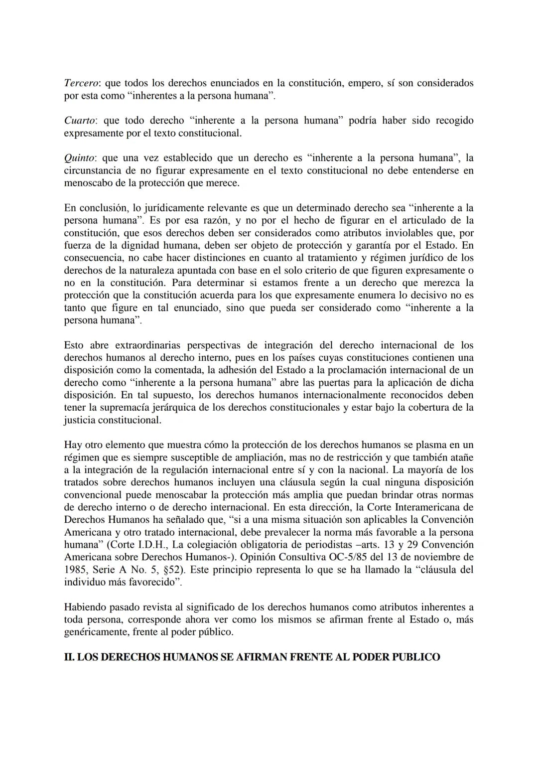 # EL CONCEPTO DE DERECHOS HUMANOS[1][1]

Pedro Nikken[2][2]

La noción de derechos humanos se corresponde con la afirmación de la dignidad d