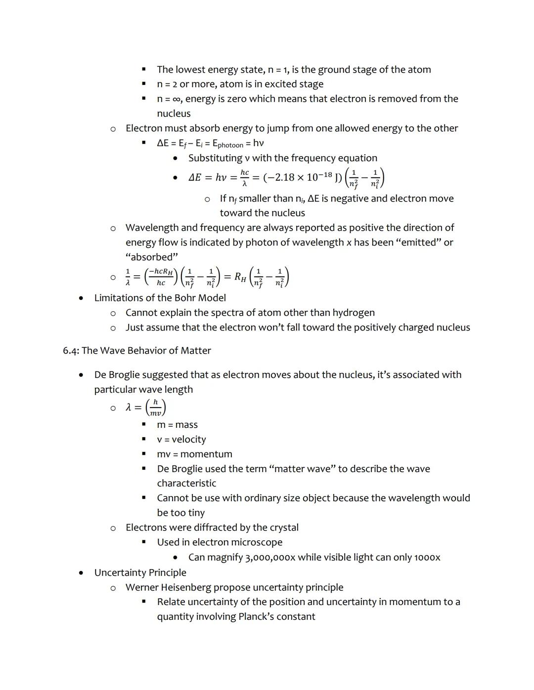 Chemistry: The Central Science

Chapter 6: Electronic Structure of Atoms

- Electronic structure - the number of electrons in an atom as wel