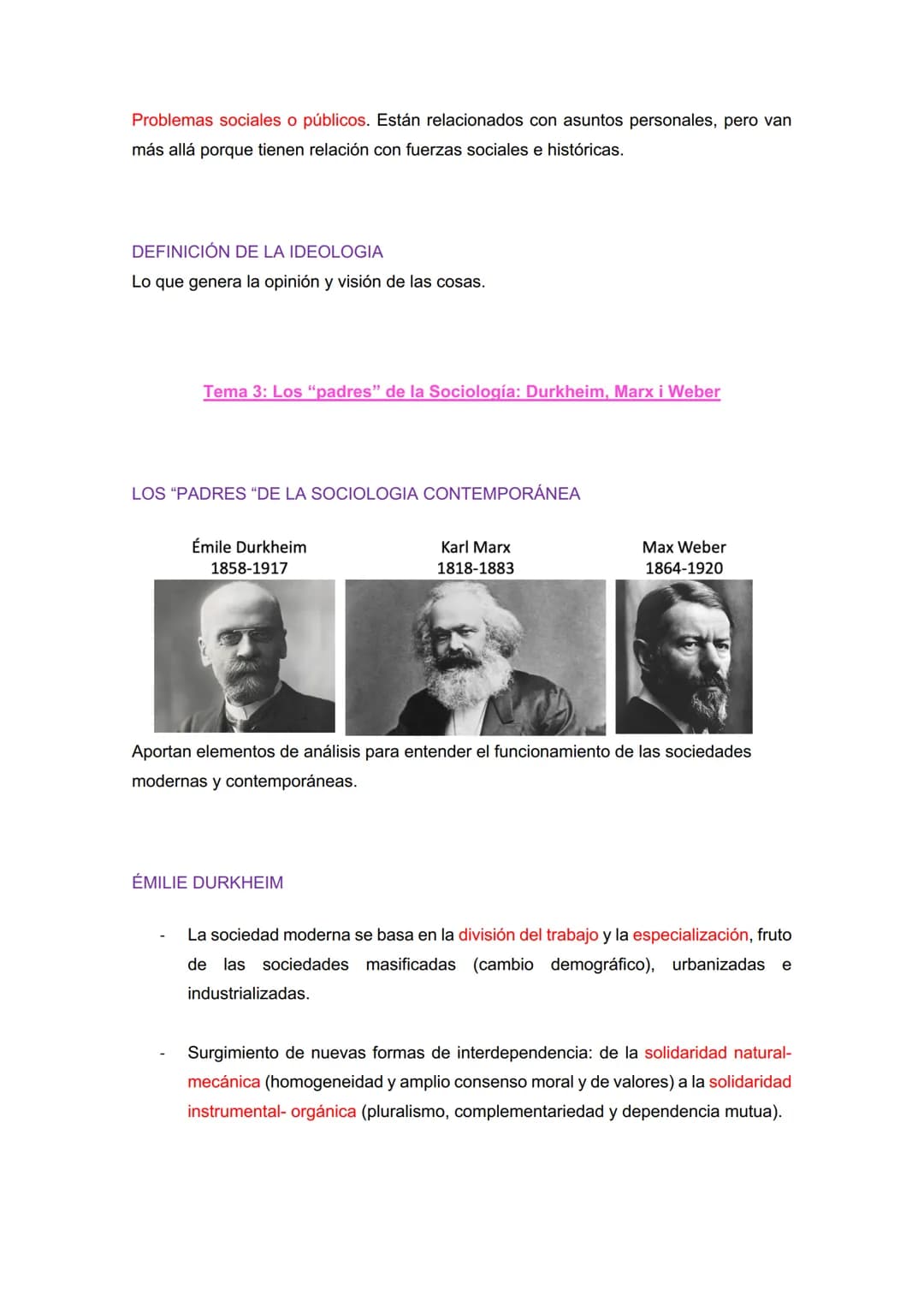 # BLOQUE 1:

## TEMA 1: QUE ES LA SOCIEDAD

Partimos de la premisa de que la sociedad (la gregariedad) es un hecho universal (se
da siempre 