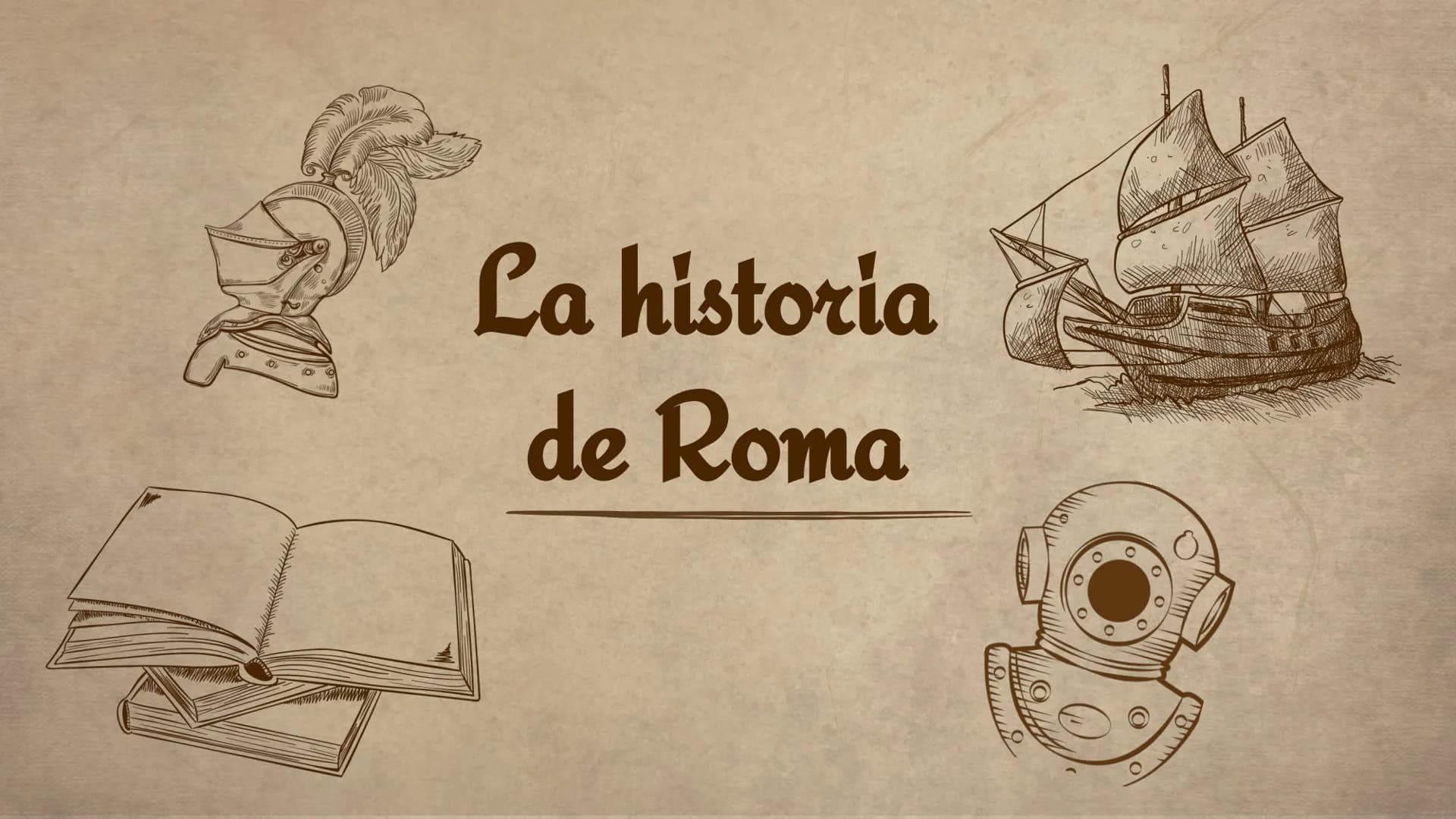 # La historia

de Roma 01 Monarquía

02 República

03 Imperio Monarquia

1 # El origen de la monarquía romana: mito de rómulo y remo

Cuando