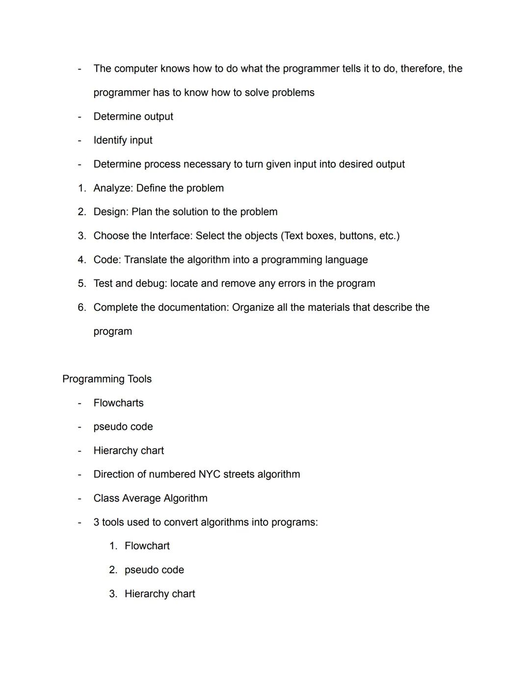 Chapter 1: An Introduction to Computers and Problem Solving

Objectives:

1.1: An Introduction to Computing and Visual Basic

1.2: Program D