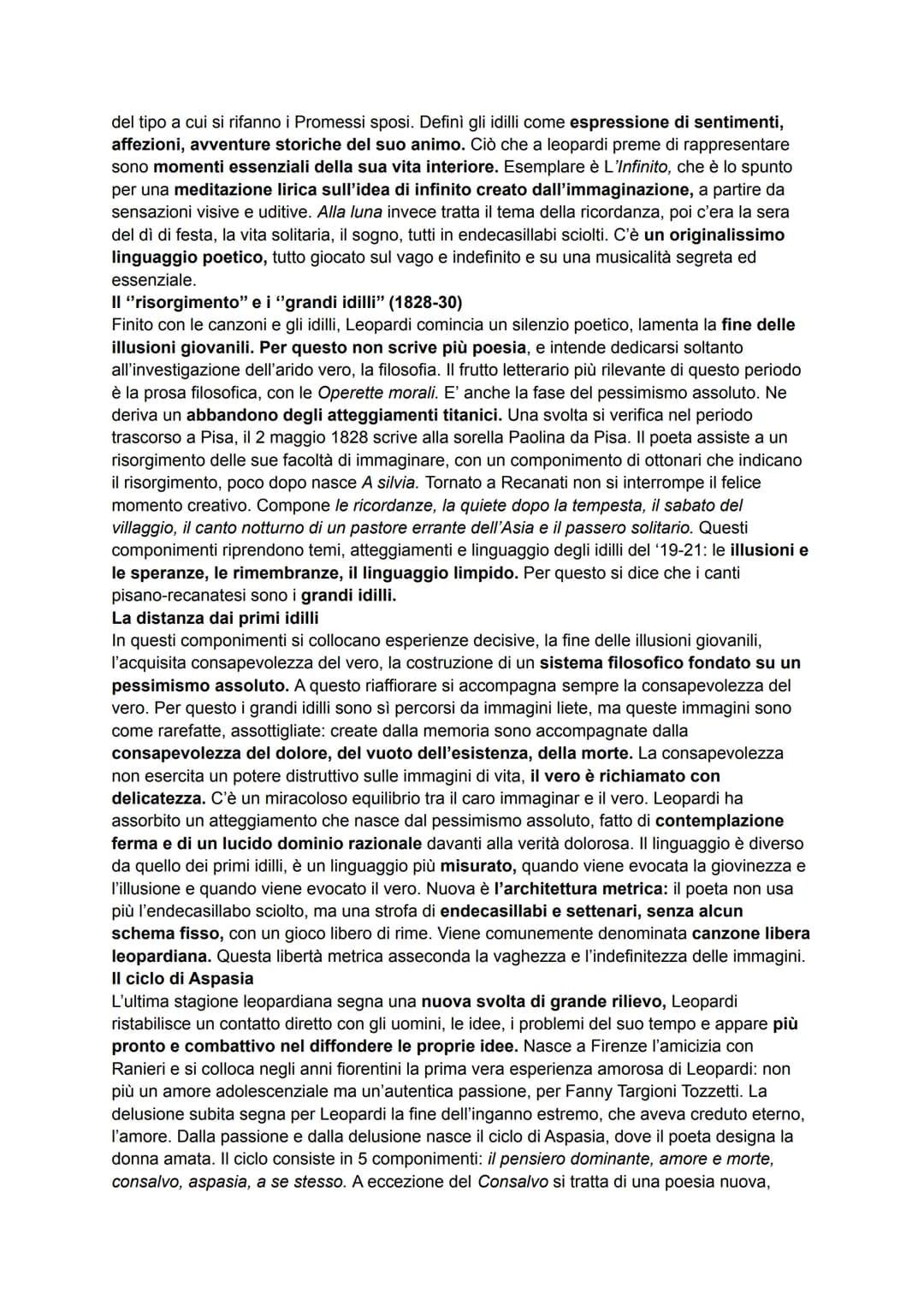 # GIACOMO LEOPARDI
La vita
Leopardi nacque il 29 Giugno 1798 a Recanati un piccolo borgo dove la sua famiglia faceva
parte della nobiltà ter