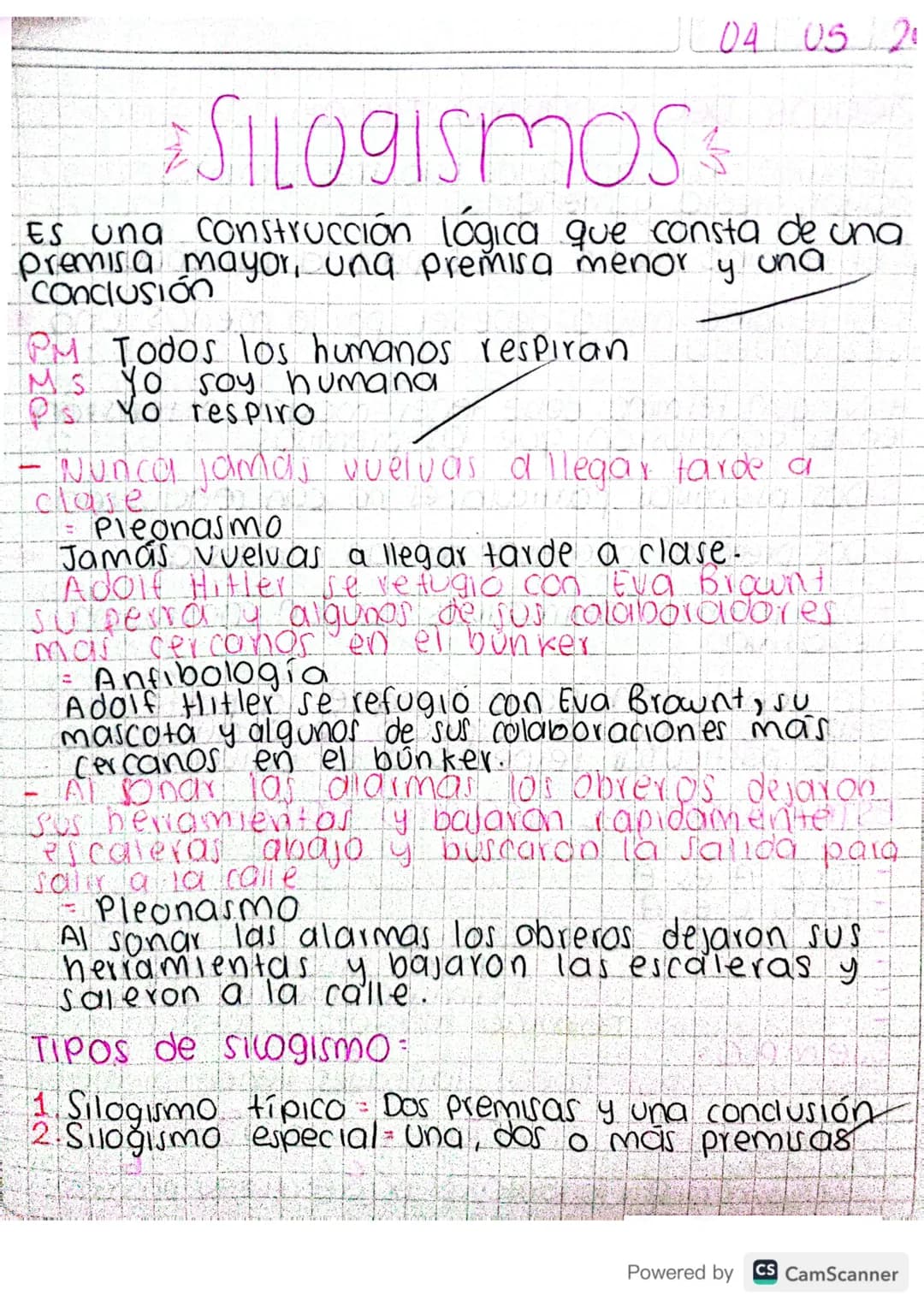 # SILOGISMOS

Es una construcción lógica que consta de una
premisa mayor, una premisa menor y una
Conclusión

PM Todos los humanos respiran
