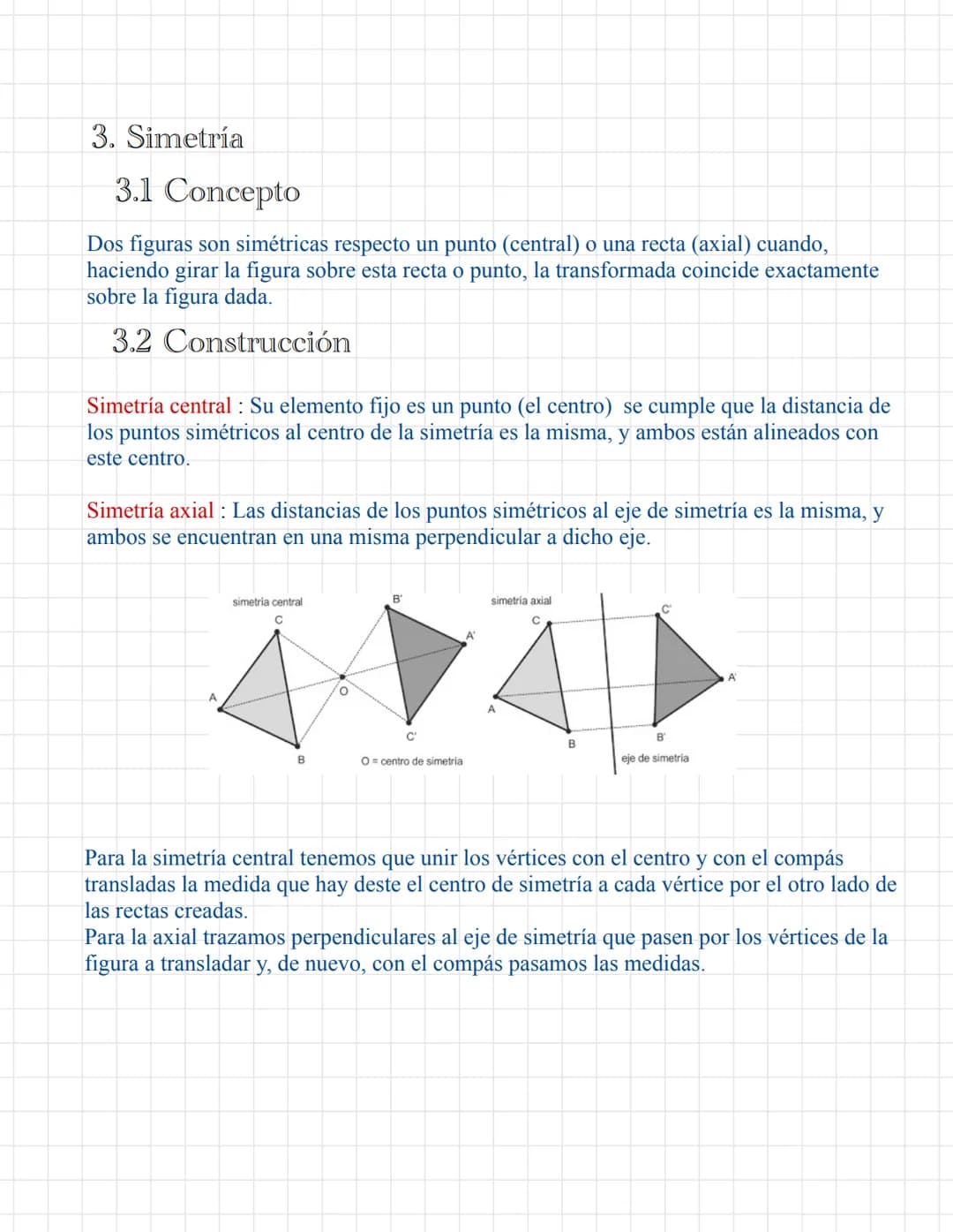 # Transformaciones geométricas

Yanira Moya Vega 1' BACH A # 1- TRANSFORMACIONES GEOMÉTRICAS

1.1 Concepto

Correspondencia entre elementos 