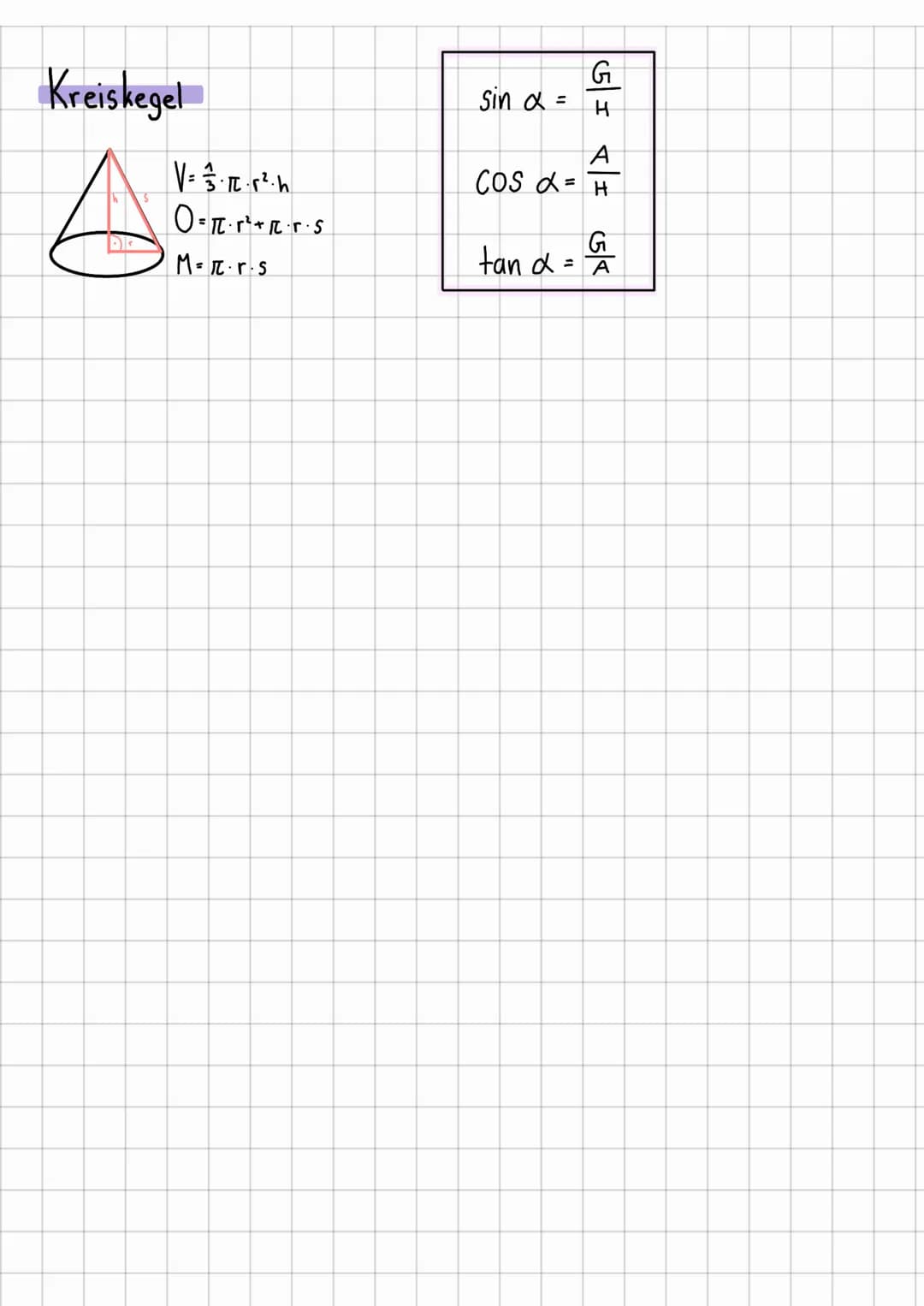 # Körper

Würfel

e

$V=a^3$

$0=6 \cdot a^2$

$e=a \cdot \sqrt{3}$

Quader

ノー
e

$V= a \cdot b \cdot c$

$0= 2 \cdot a \cdot b + 2 \cdot b