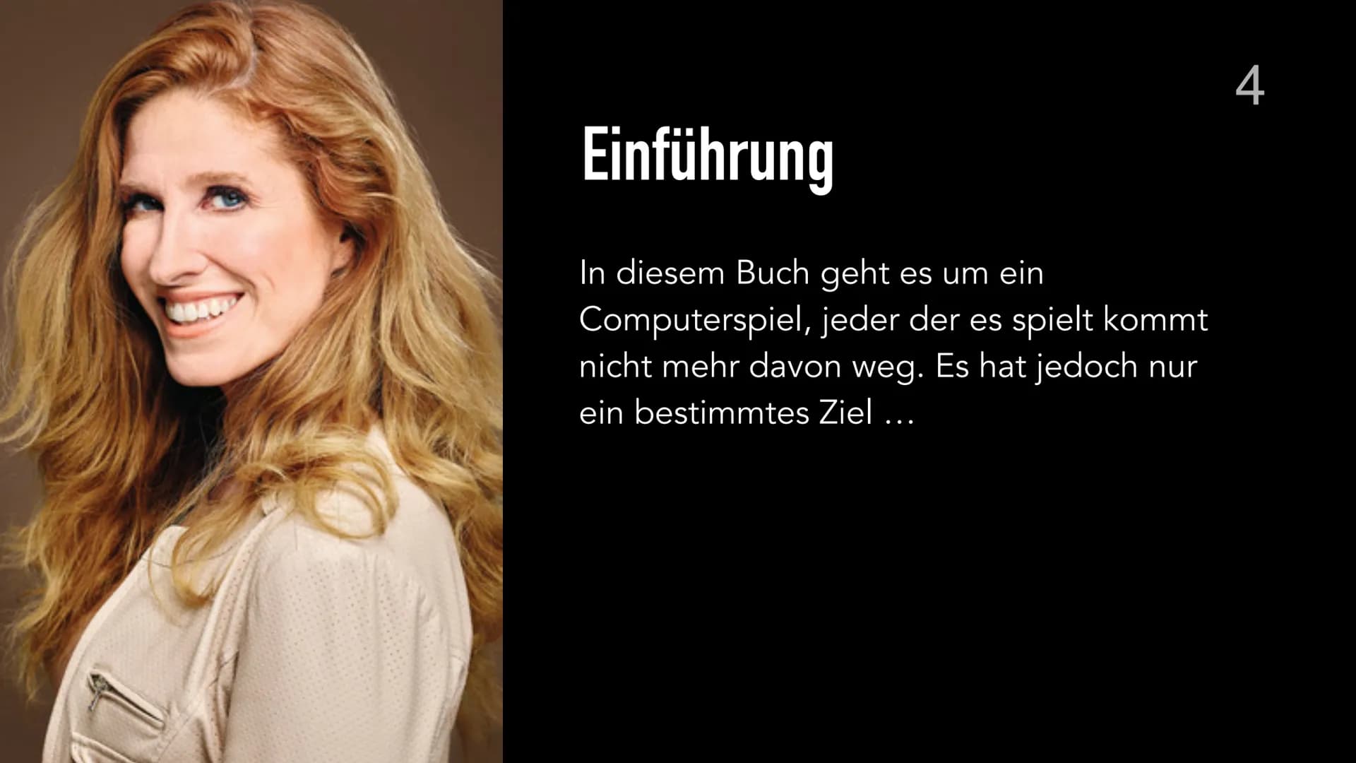 # 1

# Erebos

IT'S A GAME.
IT WATCHES YOU 7.November 2021

# Gliederung

1. Steckbrief
2. Einführung
3. Hauptperson Nick / Sarius
4. Inhalt