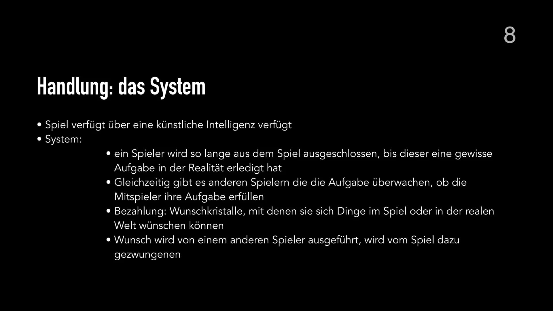 # 1

# Erebos

IT'S A GAME.
IT WATCHES YOU 7.November 2021

# Gliederung

1. Steckbrief
2. Einführung
3. Hauptperson Nick / Sarius
4. Inhalt