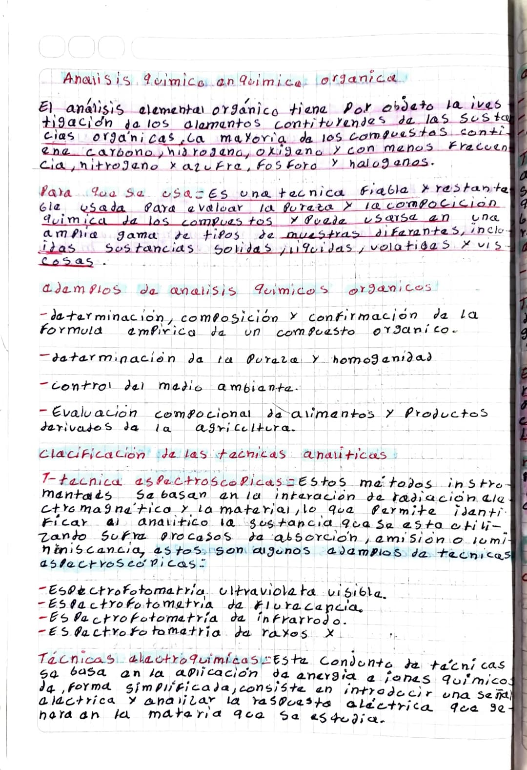 Anaisis quimica anquimica organica

El análisis elemental orgánico tiene por objeto la ives
tigación da los alamentos contiturendes de las s
