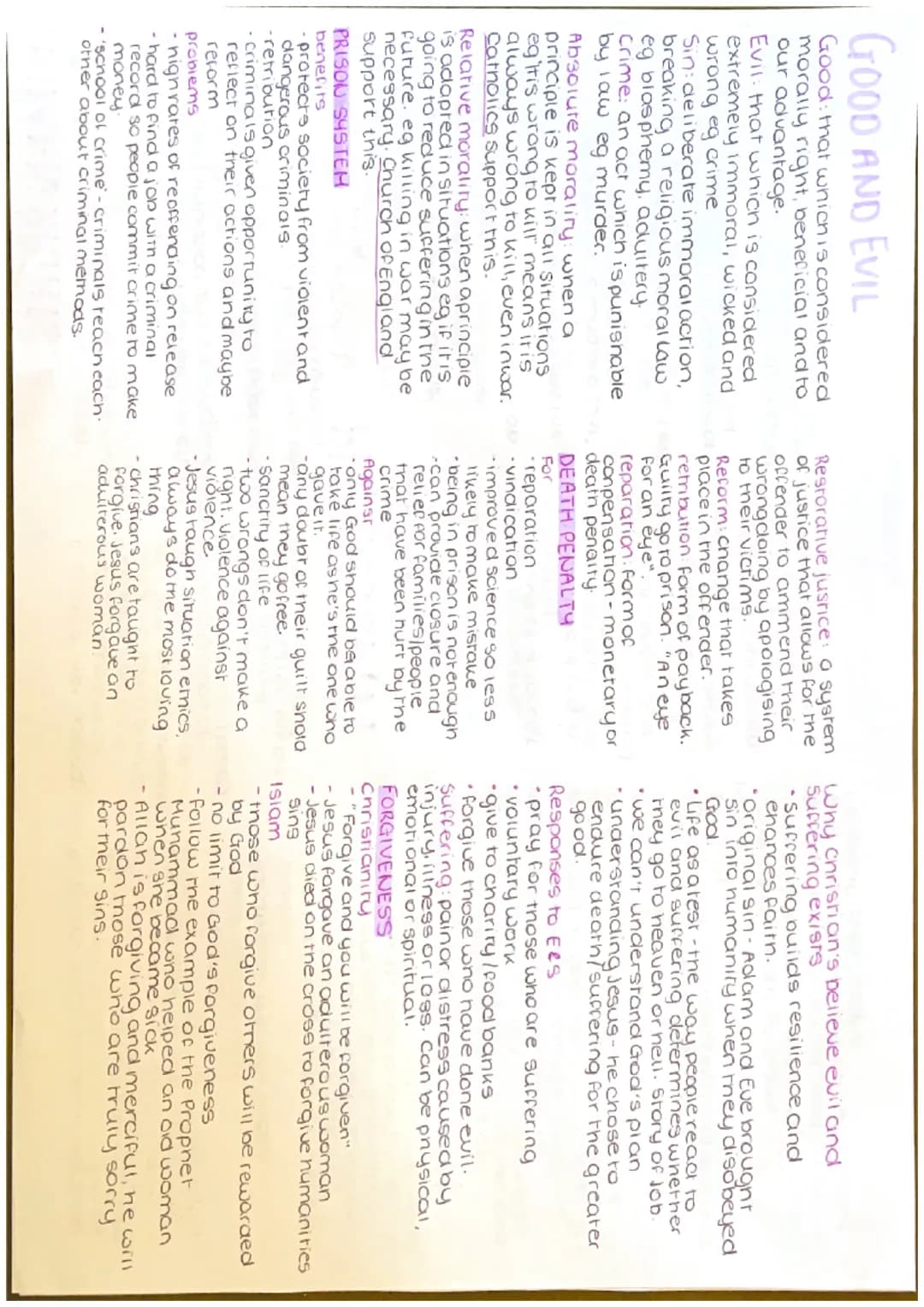 # HUMAN RIGHTS
The basic entitlements of all human
beings, afforded to them simply because
they're human. eg we are all born free
and equal.