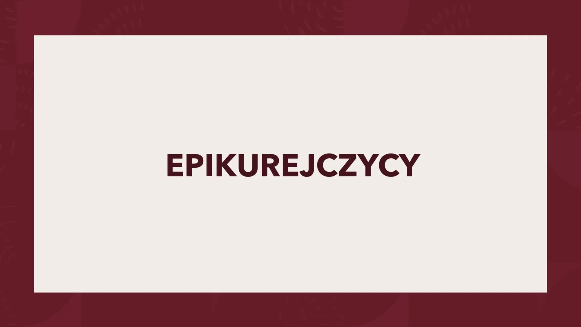 # STOIZM, EPIKUREIZM I SCEPTYCYZM

Ogólne informacje # STOICY # Założyciel i przedstawiciele

*   Szkołę stoicką założył Zenon z Kition
*   