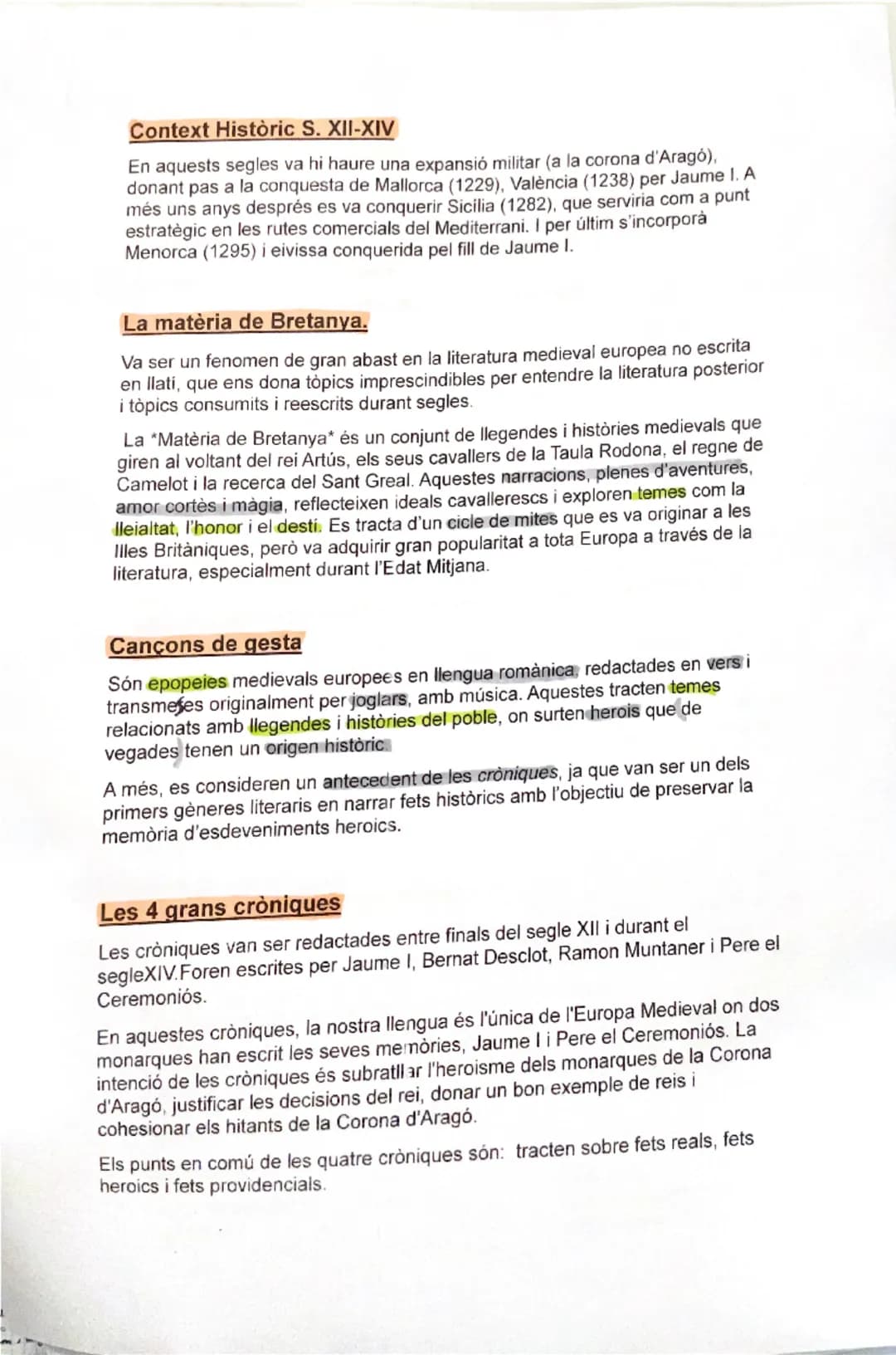 # Context Històric S. XII-XIV
En aquests segles va hi haure una expansió militar (a la corona d'Aragó),
donant pas a la conquesta de Mallorc