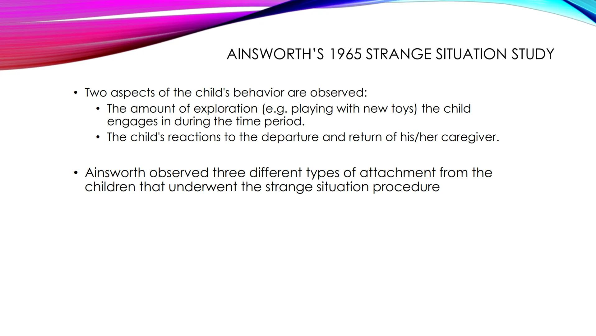 SOCIAL DEVELOPMENT OF CHILDREN

• The social development of children
normally begins with attachment
• the emotional and social relationship