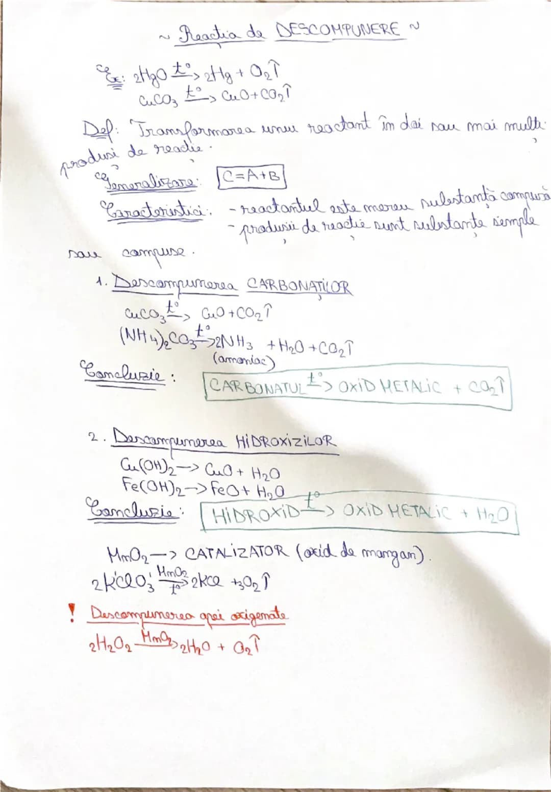 ~ Reactia de COMBINAREN

2Mg+02-> 2MgO

4 Al+3022Al2O3

CaO+H2O→ Ca(OH)2-stingerea varului

var nestins

var stins

HCQ+NH3NH3Cl

Def: Unire